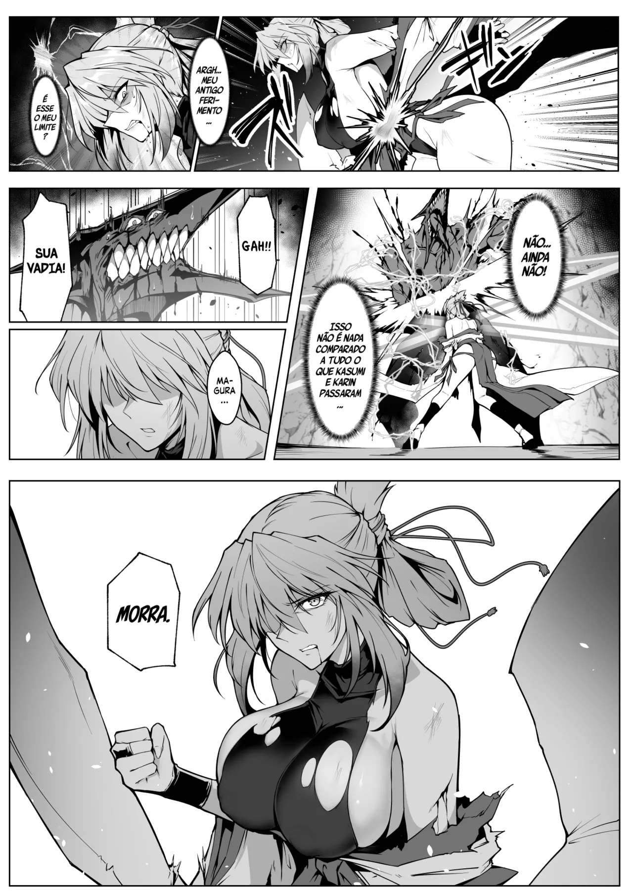 [Hokkebain! (Halcon)] Hama no Miko Ingoku ni Otsu 2 | Exorcist Maidens 2: The Fall to Lustful Hell [Portuguese-BR] [Bakai.org] [Digital] 画像番号 36