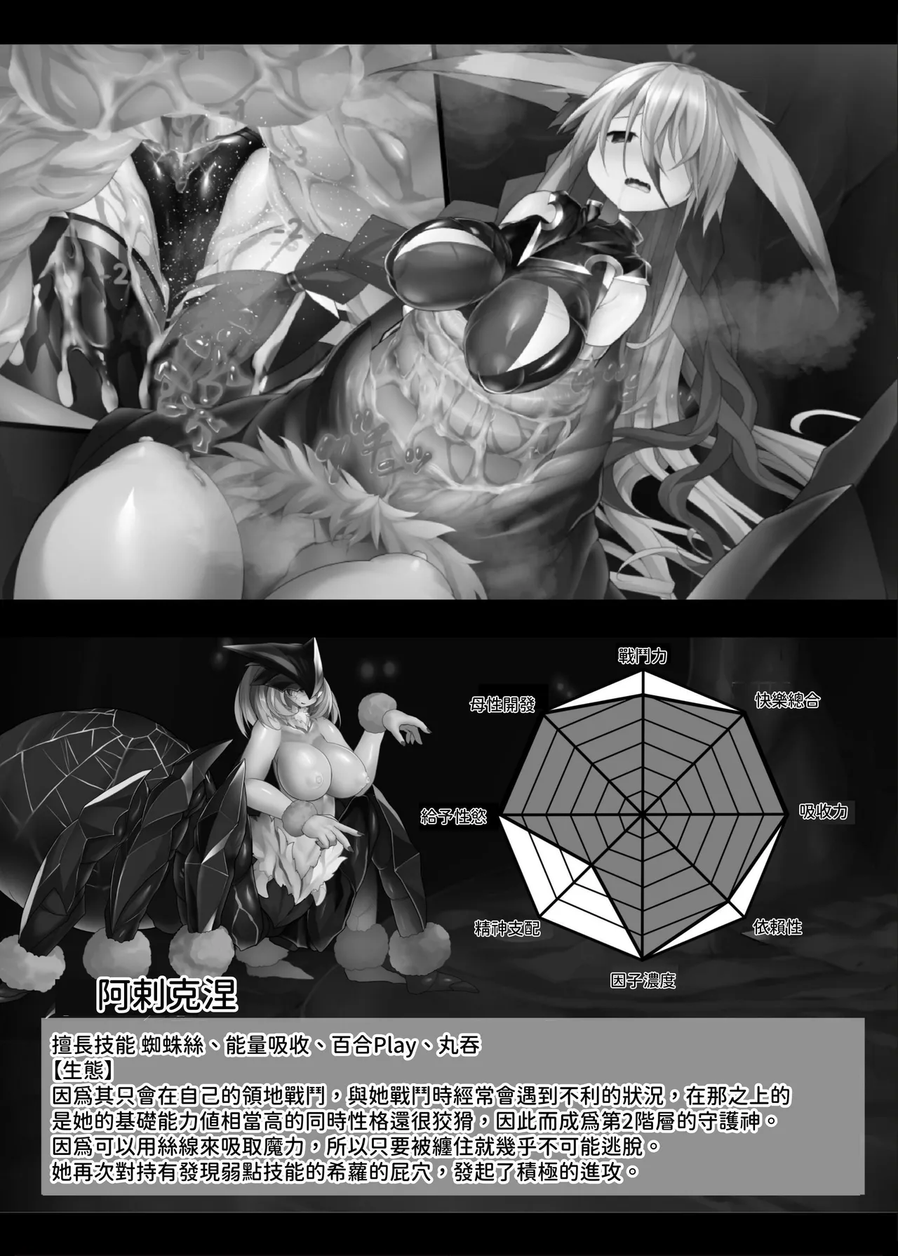 [Makuutei (Nagai Wataru)] MonstersAbyss -Igyou no Hanayome [Chinese] [aomo] numero di immagine  35