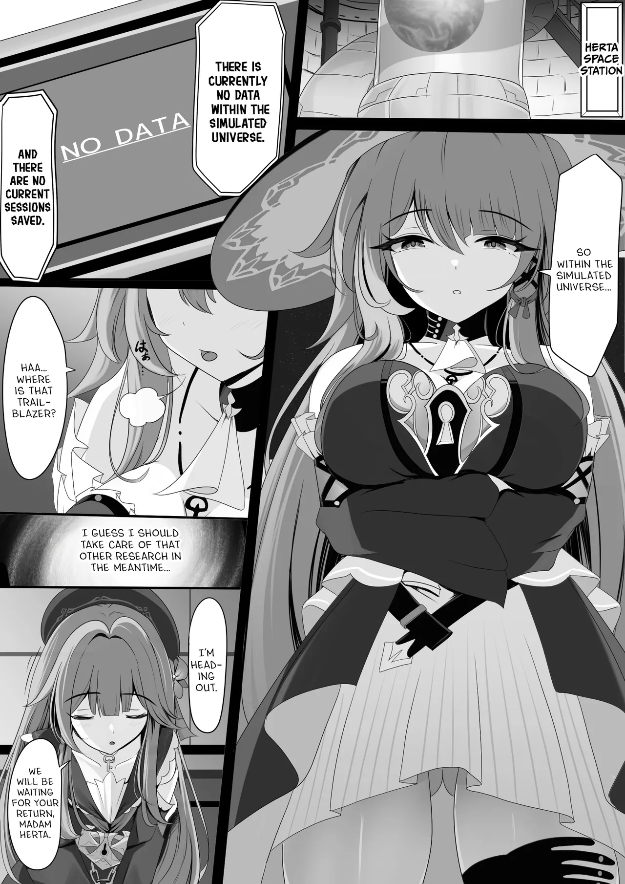 [Nishitsukasa Hajime] Watashi (Miss Herta) ga Saimin Nanka ni Makeru Wakenai Desho! (Honkai: Star Rail) [English] image number 3