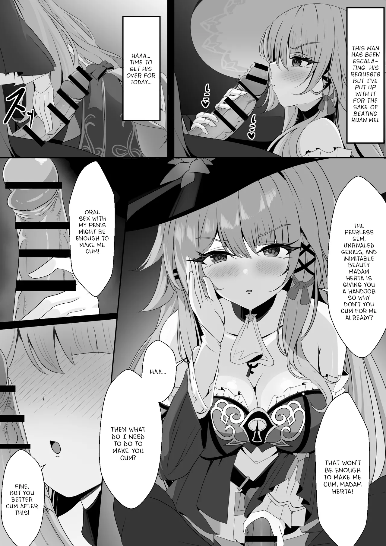 [Nishitsukasa Hajime] Watashi (Miss Herta) ga Saimin Nanka ni Makeru Wakenai Desho! (Honkai: Star Rail) [English] image number 8