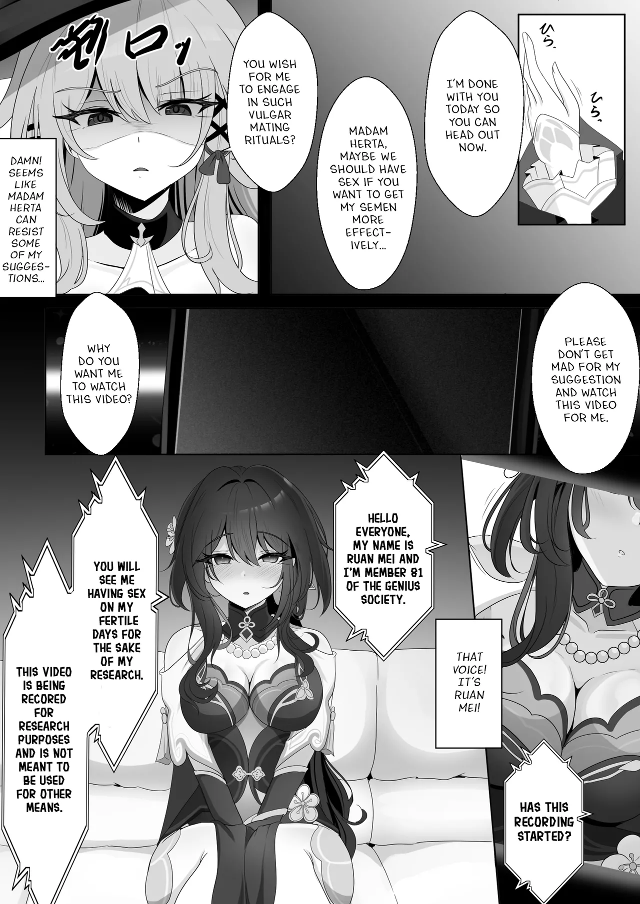 [Nishitsukasa Hajime] Watashi (Miss Herta) ga Saimin Nanka ni Makeru Wakenai Desho! (Honkai: Star Rail) [English] image number 14