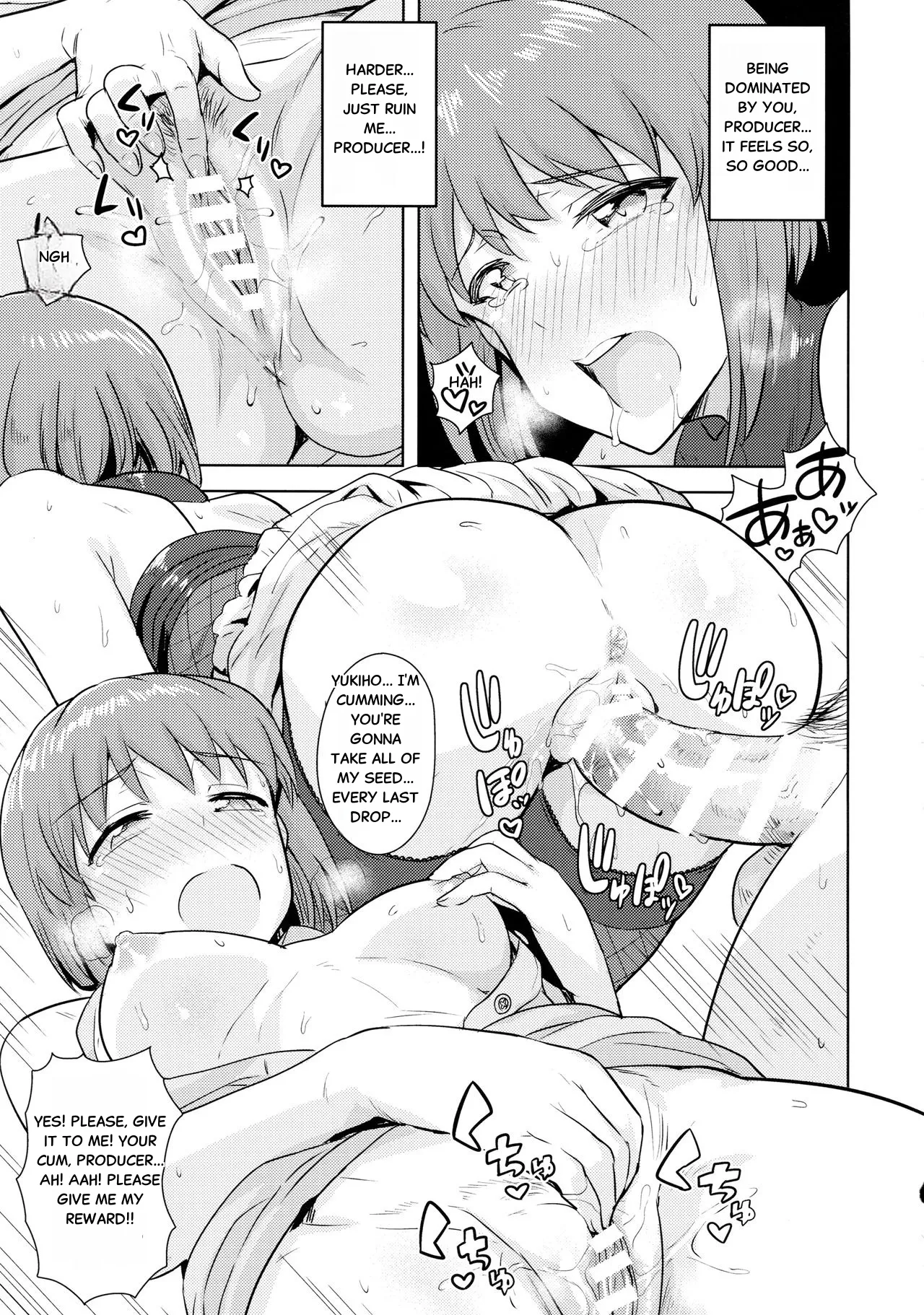 (C90) [PLANT (Tsurui)] Hagiwara Yukiho no Nijuu Seiai (THE IDOLM@STER) [English] imagen número 28