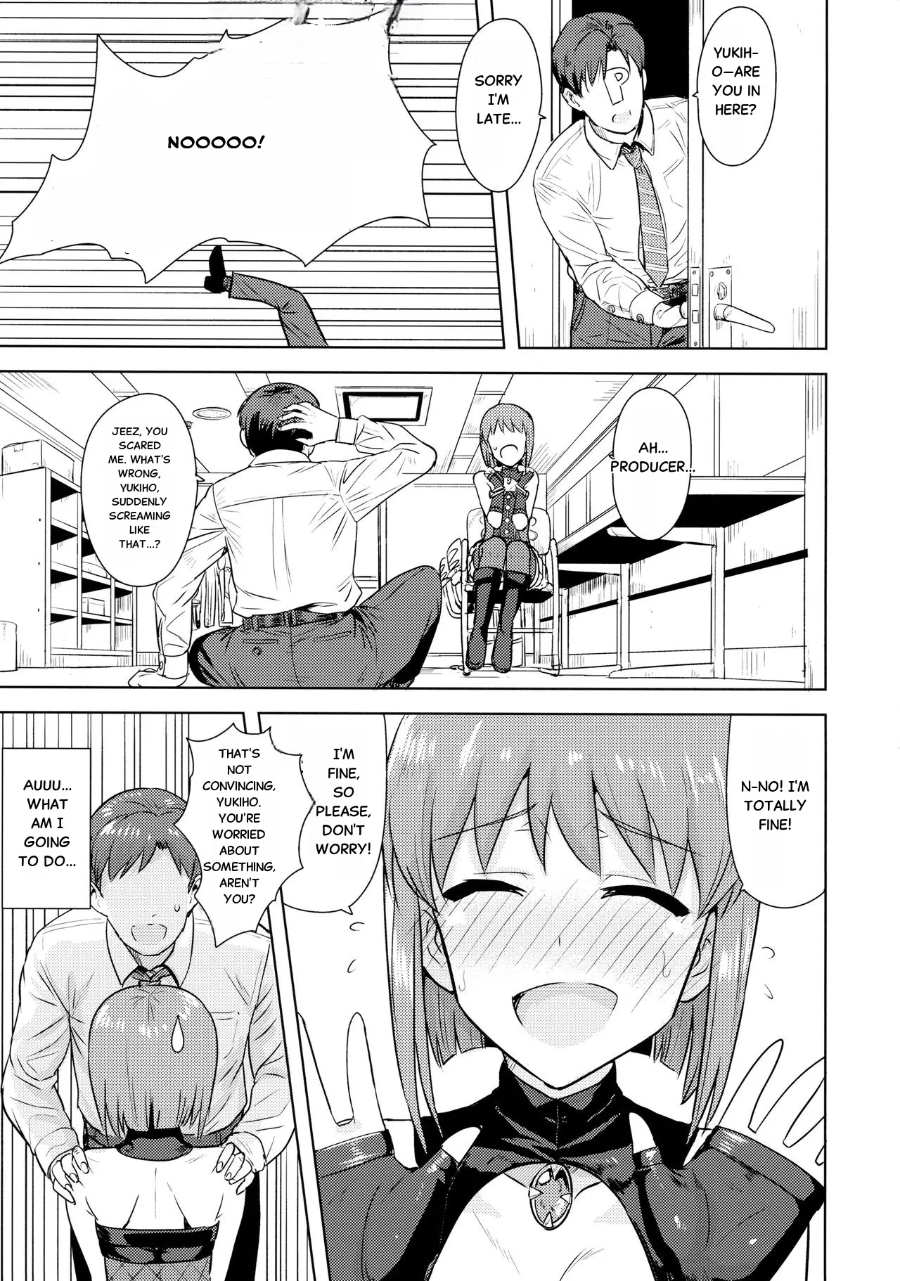 (C90) [PLANT (Tsurui)] Hagiwara Yukiho no Nijuu Seiai (THE IDOLM@STER) [English] imagen número 32