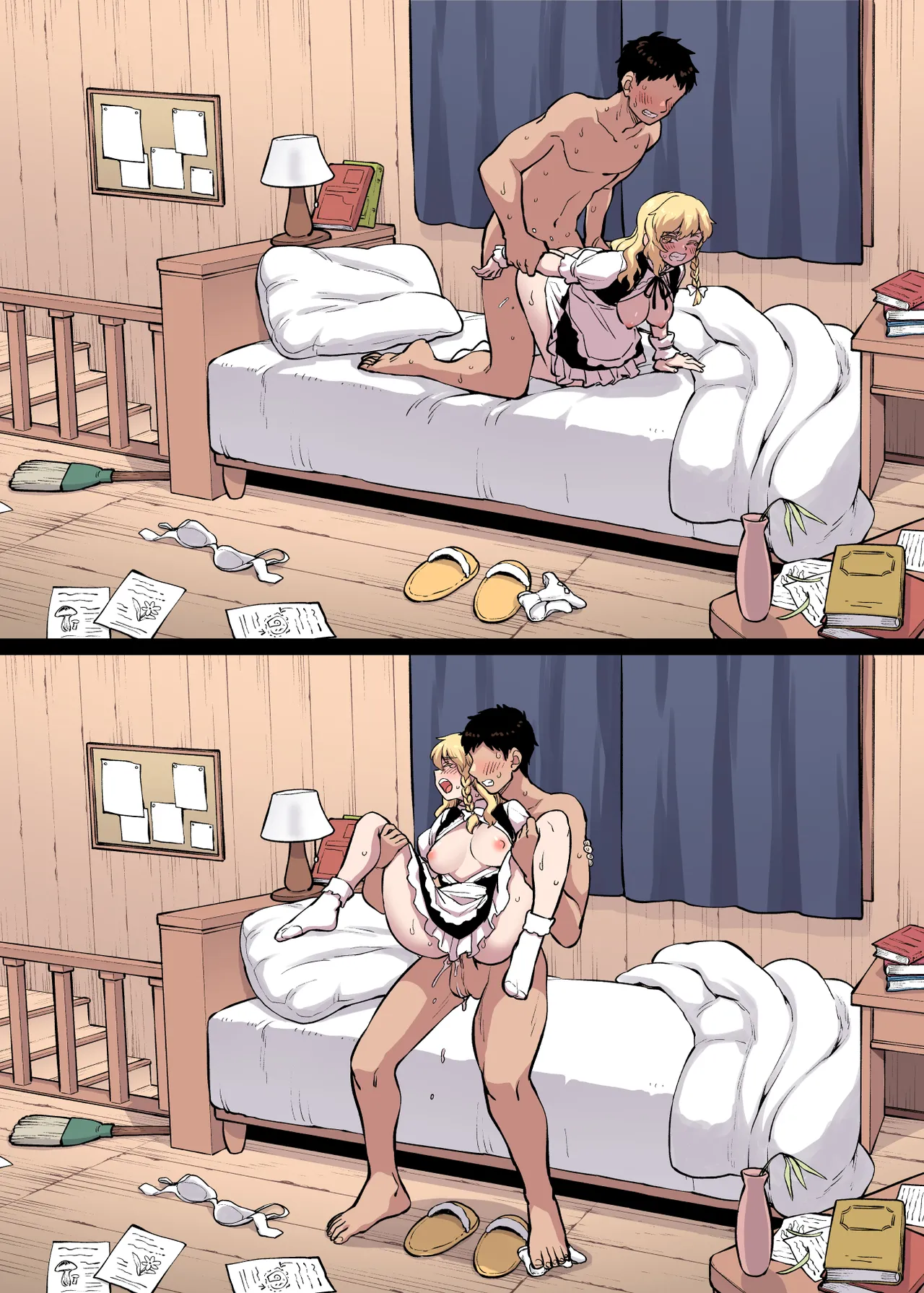 [ウラザサ] 定点カメラ魔理沙 (東方Project) numero di immagine  2