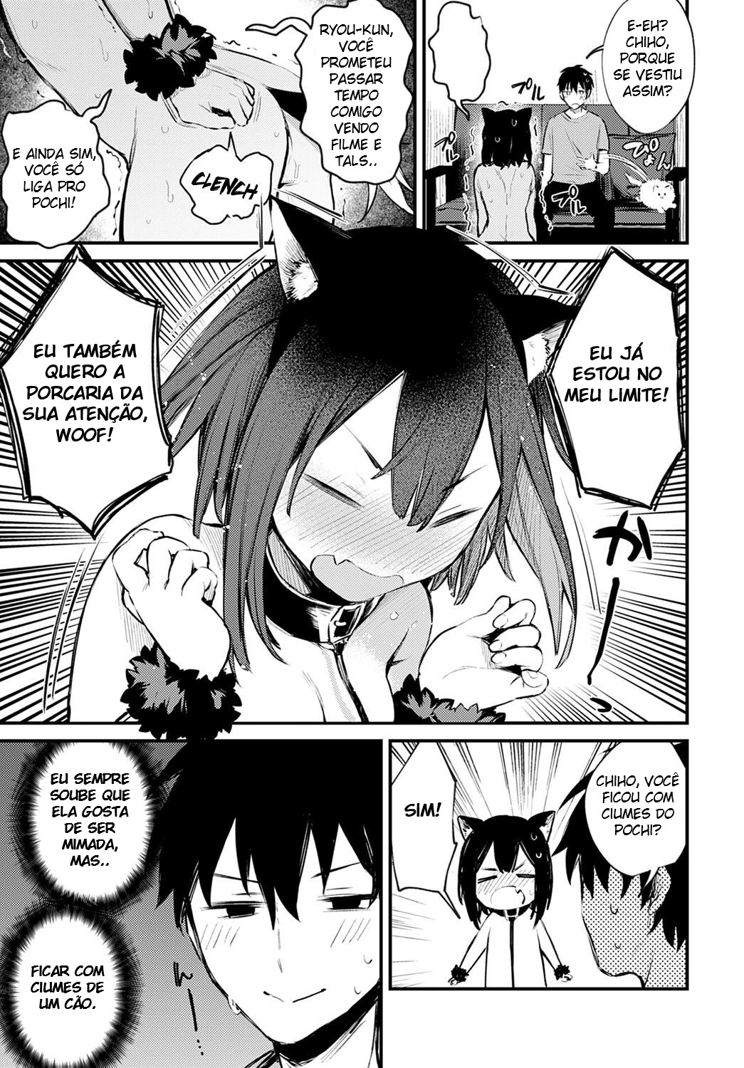 [Danimaru] Wanko na Kanojo (COMIC Anthurium 2020-12) [Portuguese-BR] [Sugiora] [Digital] 이미지 번호 5