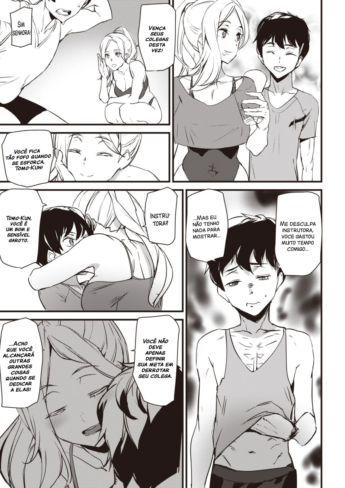 [Ashiomi Masato] Work Out! (COMIC Kairakuten 2020-09) [Portuguese-BR] [Hentai Season] [Digital] 图片编号 5