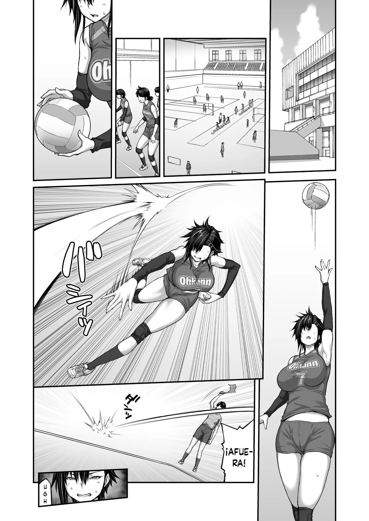 [ClimbCrown] Nakadashi Oji-san ni Nerawareta Mesu wa Nigeru Koto ga Dekinai ~Fujitomo Megumi Hen 3~ [Spanish] 图片编号 27