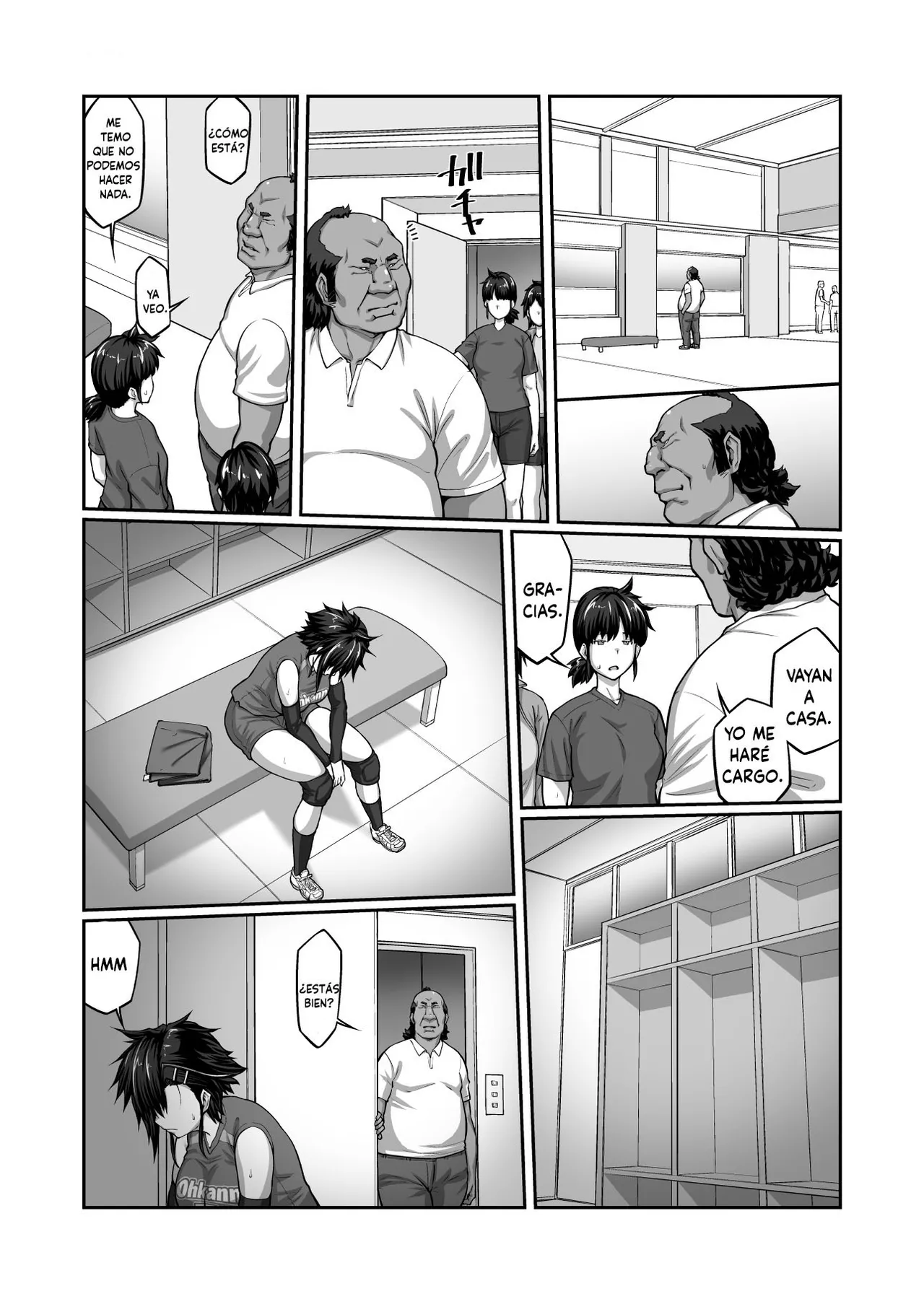 [ClimbCrown] Nakadashi Oji-san ni Nerawareta Mesu wa Nigeru Koto ga Dekinai ~Fujitomo Megumi Hen 3~ [Spanish] 图片编号 32