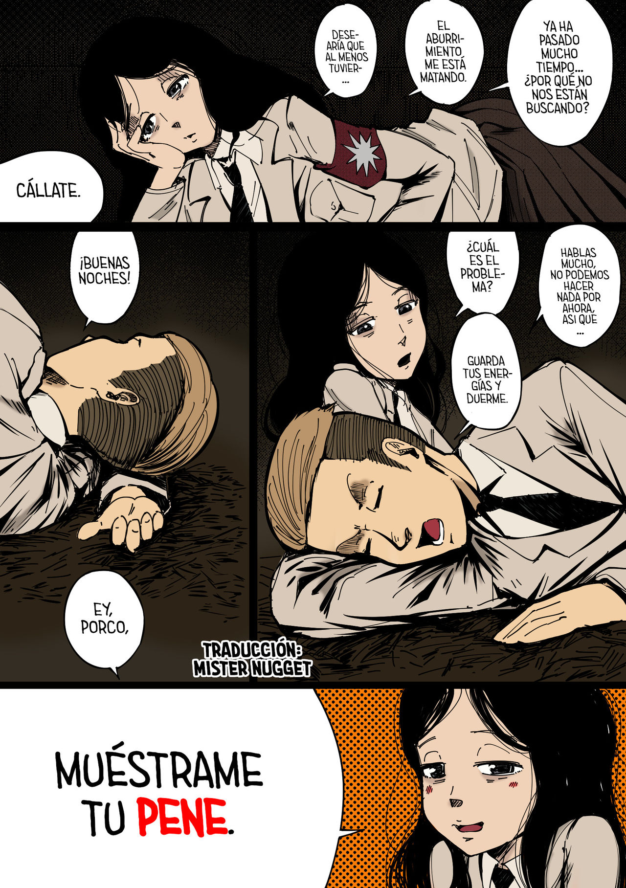[vagabondino] Pastime with Pieck-chan | Pasatiempo con Pieck (Shingeki no Kyojin) [Spanish] [Mister Nugget] [Colorized] image number 3