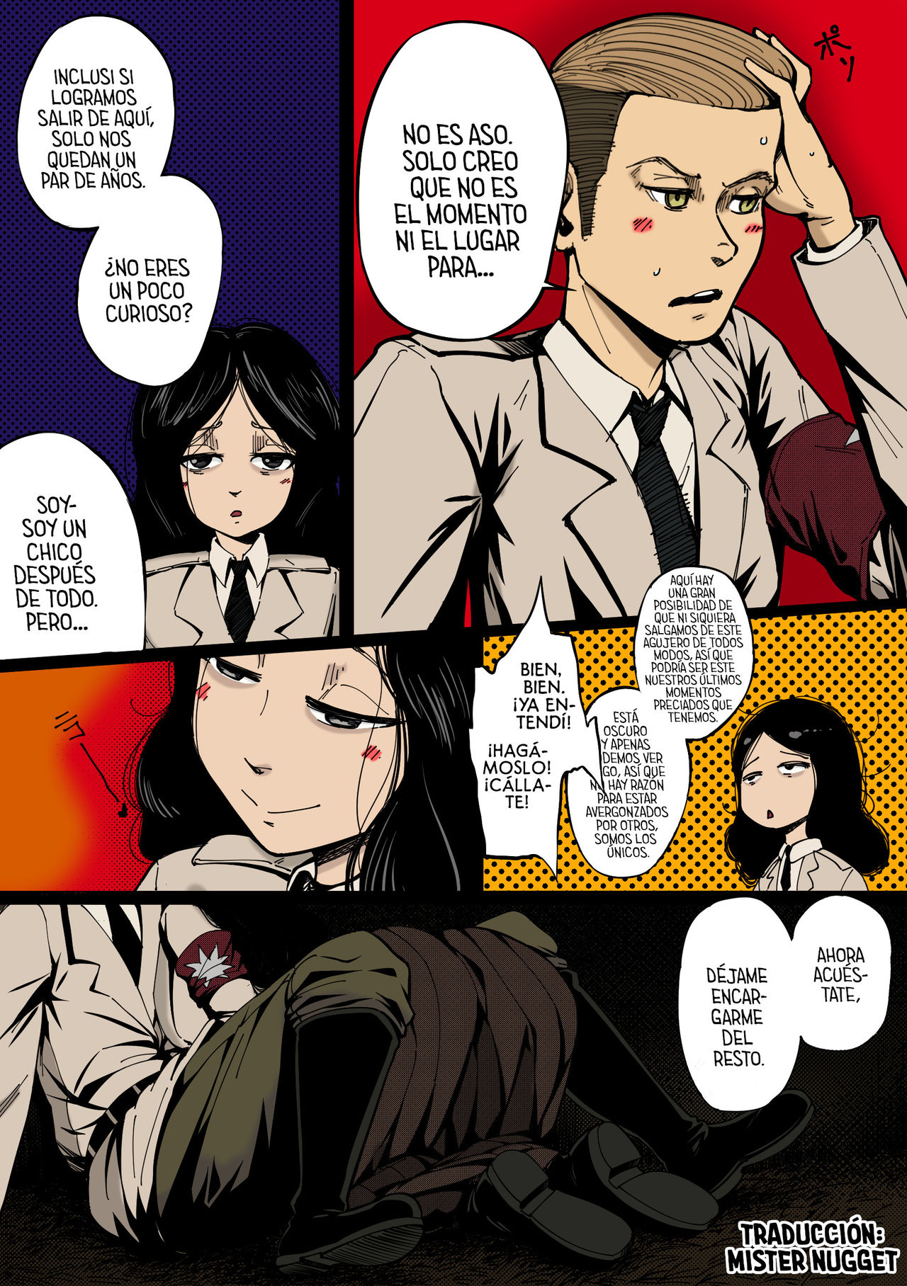 [vagabondino] Pastime with Pieck-chan | Pasatiempo con Pieck (Shingeki no Kyojin) [Spanish] [Mister Nugget] [Colorized] image number 5