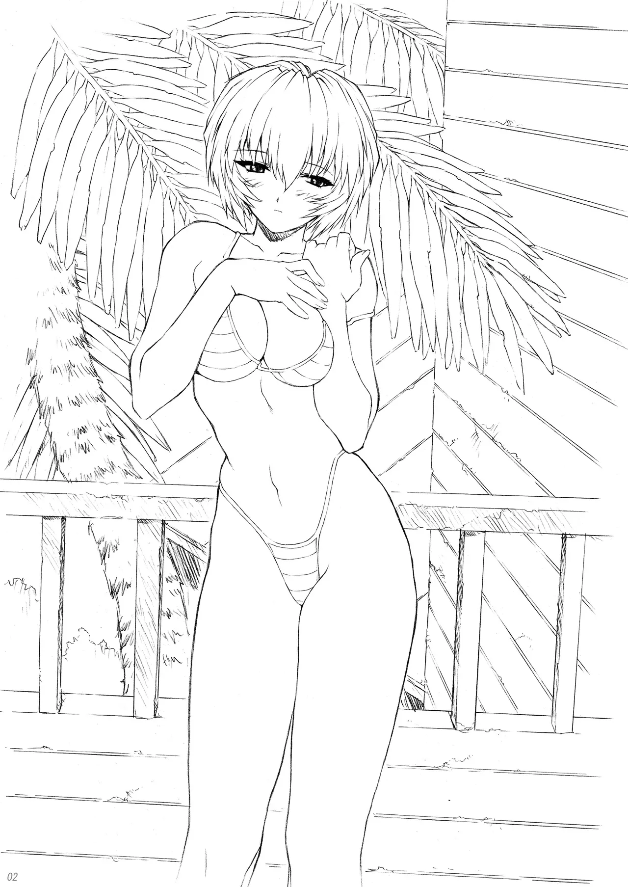 [Nakayohi Mogudan (Mogudan)] Ayanami 3 (Neon Genesis Evangelion) [Digital] Bildnummer 3