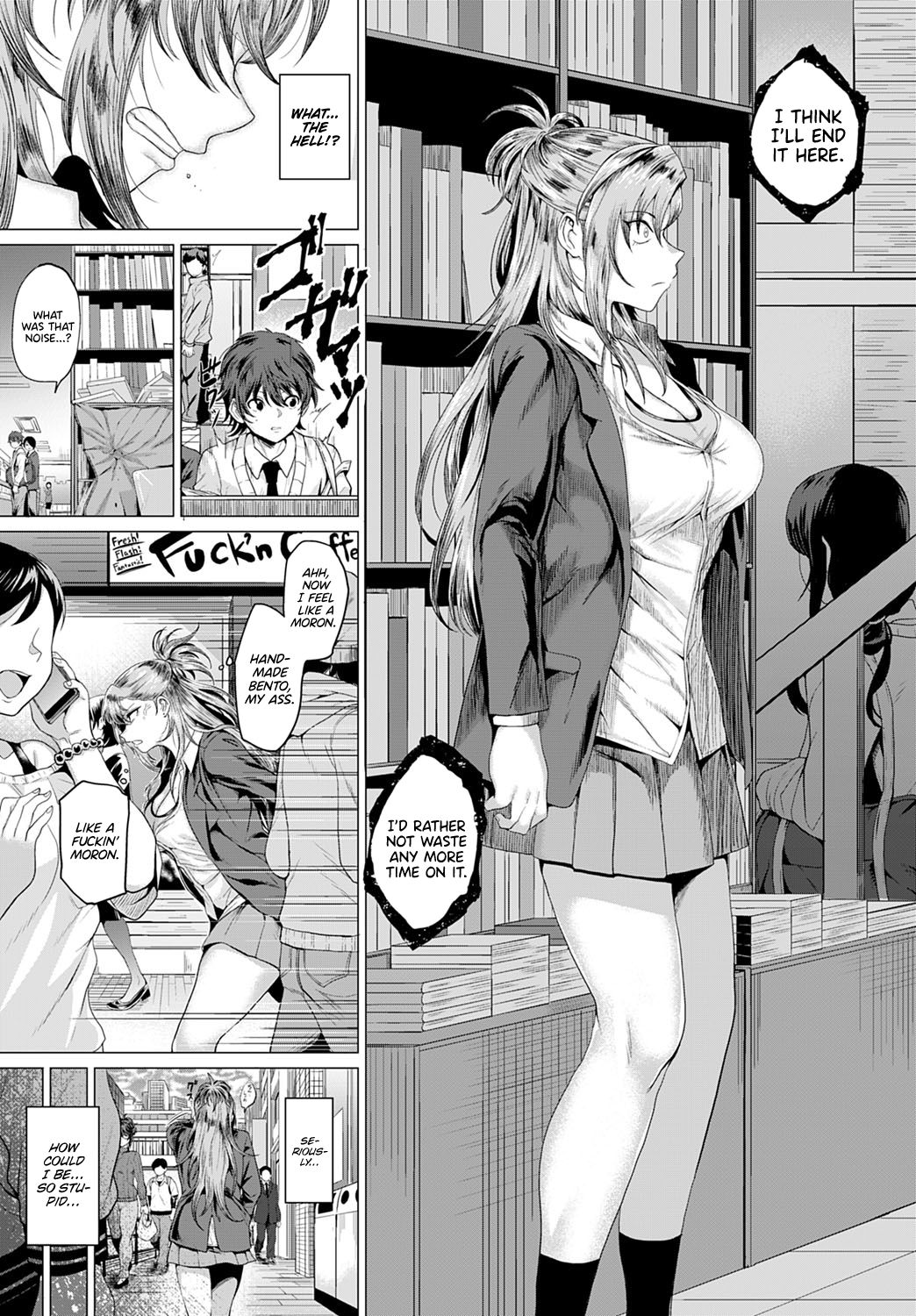 [Chicken] Boku to Furyou to Okujou de | On the Rooftop, with the Delinquent (COMIC Anthurium 2020-06) [English] [RedLantern] [Digital] 画像番号 9