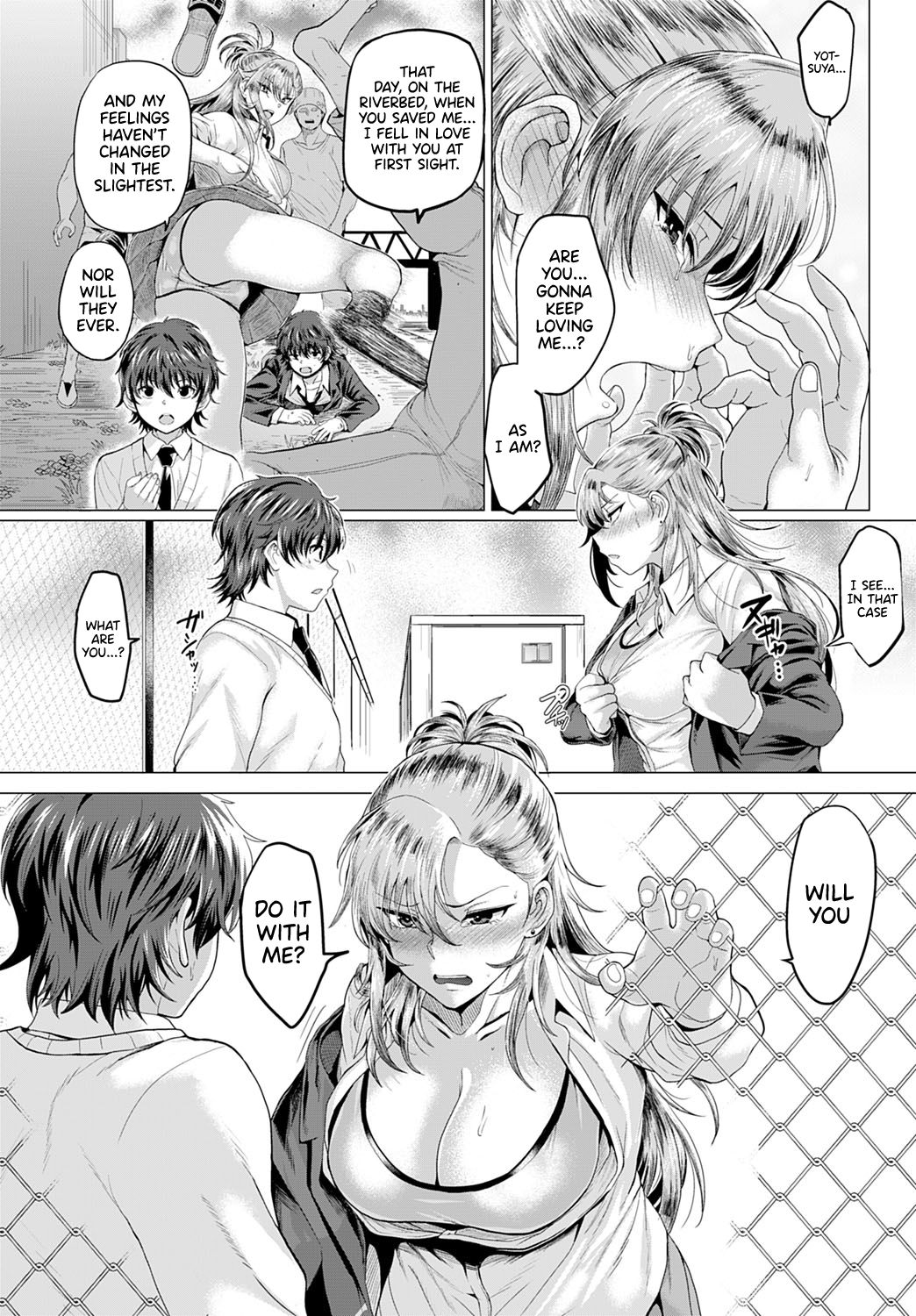 [Chicken] Boku to Furyou to Okujou de | On the Rooftop, with the Delinquent (COMIC Anthurium 2020-06) [English] [RedLantern] [Digital] 画像番号 14