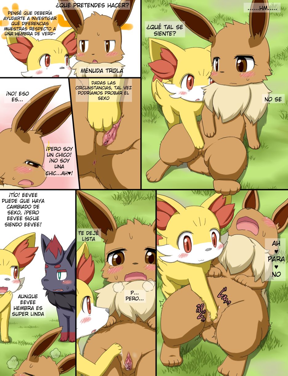 [Koori Nezumi] Nyotaika | Cambio de género (Pokémon) [Spanish] [Decensored] numero di immagine  4