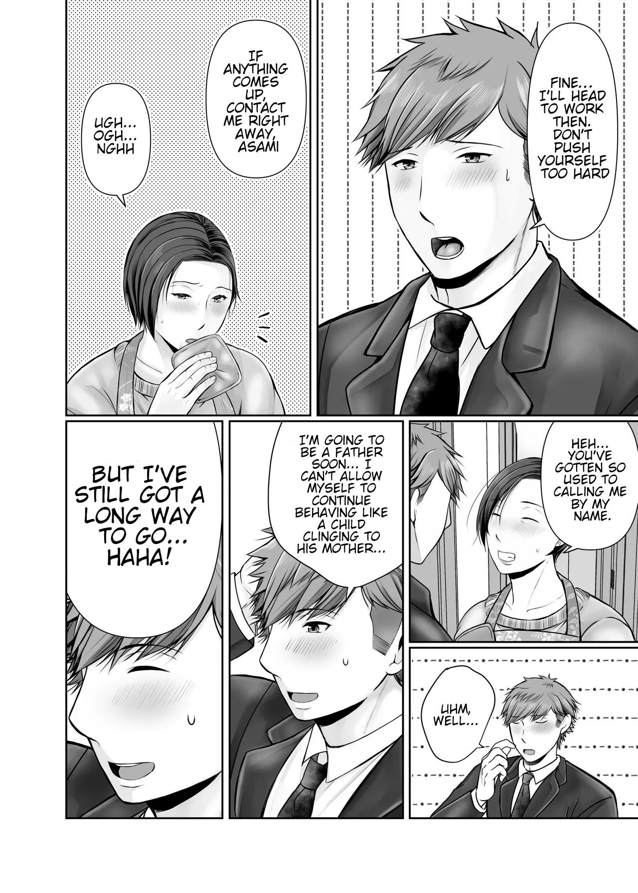 [Popotto Denki Ichigouten] My son, who lives on his own, talked me into it... [Full] [English] [WaterKujo] 图片编号 104