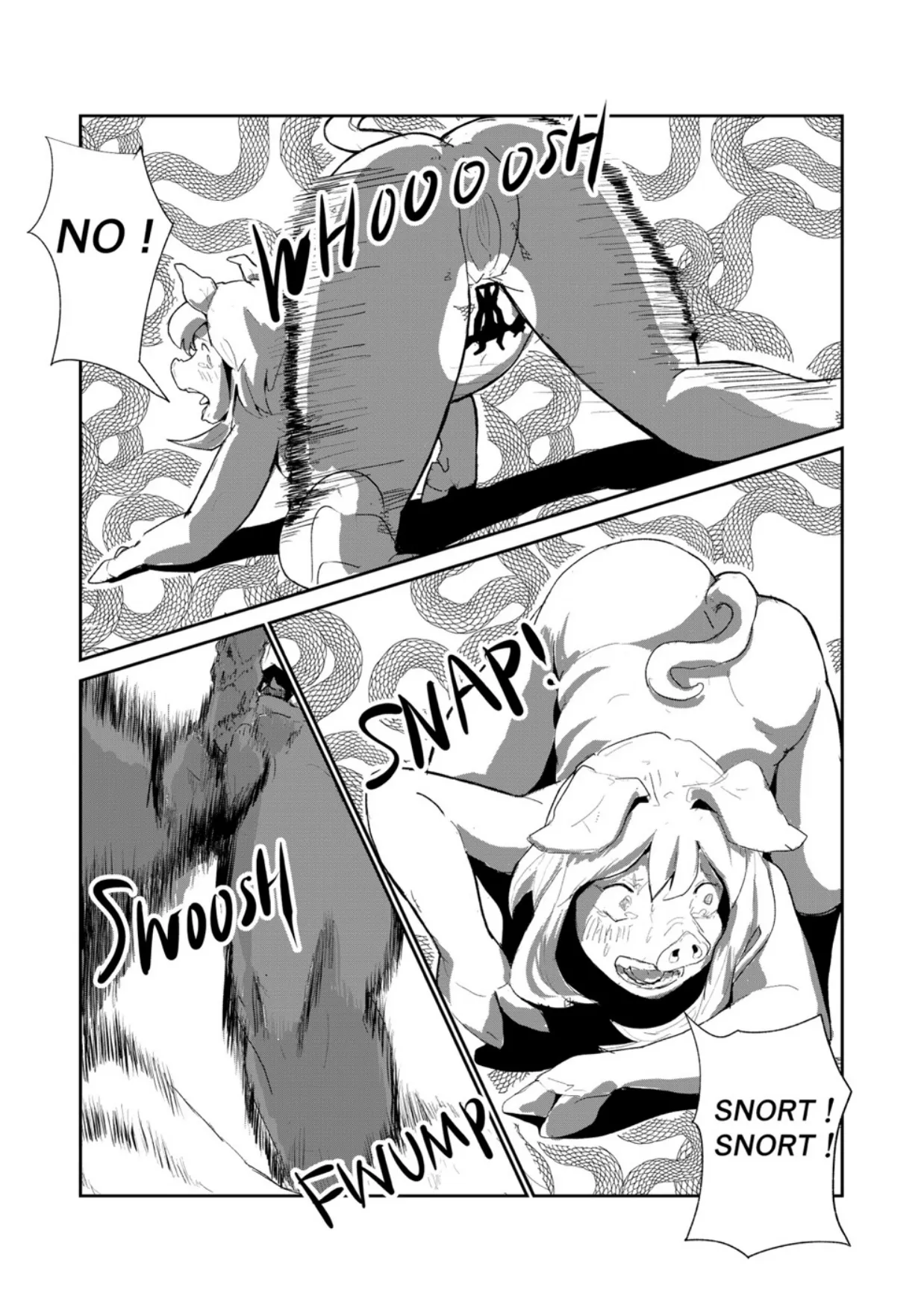 Englishキミは今日から豚魔族_第3話 画像番号 13