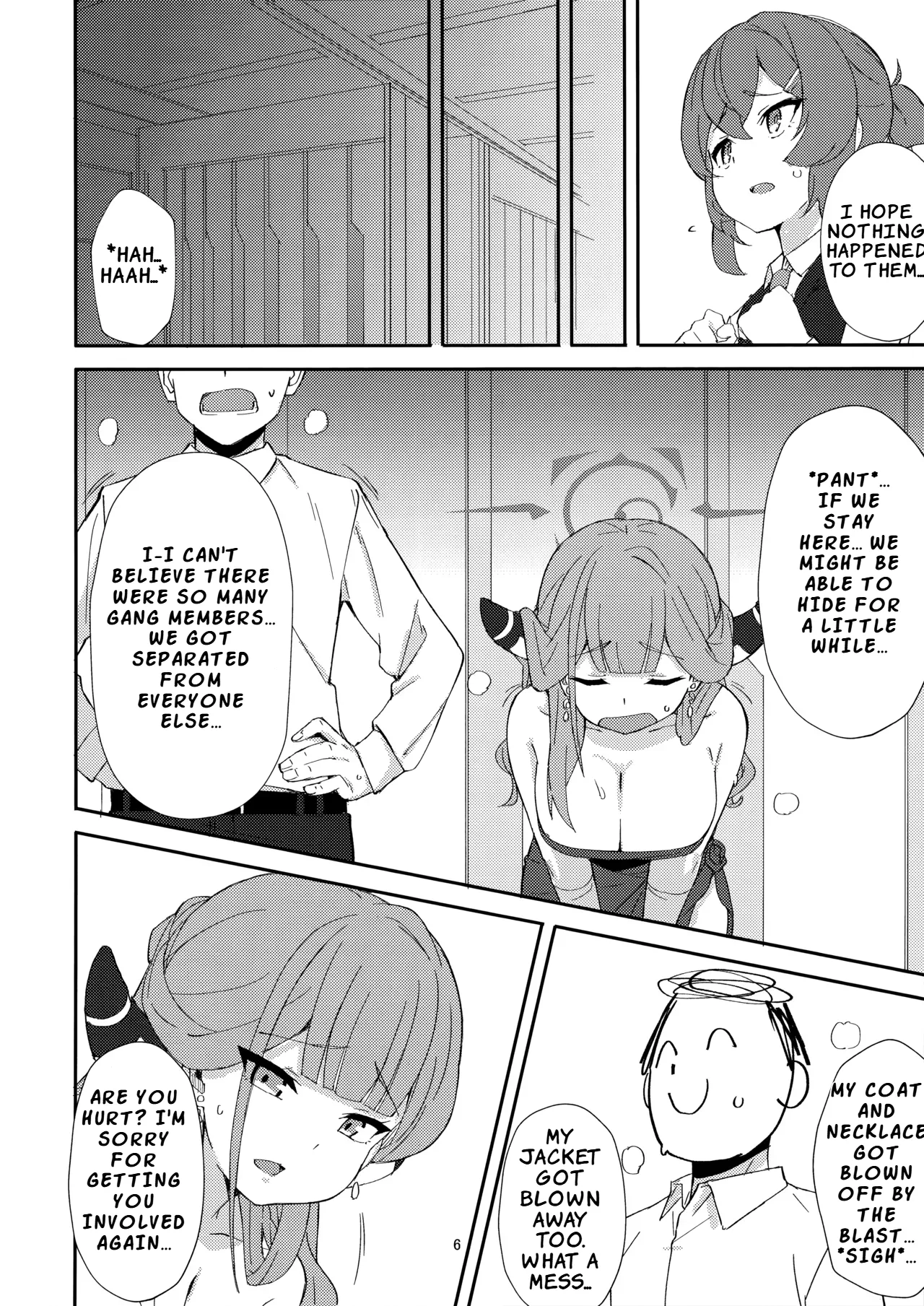 (C106) [Umidori (Raimugi)] dangerous escape (Blue Archive) [English] [LKK•Scans] Bildnummer 3