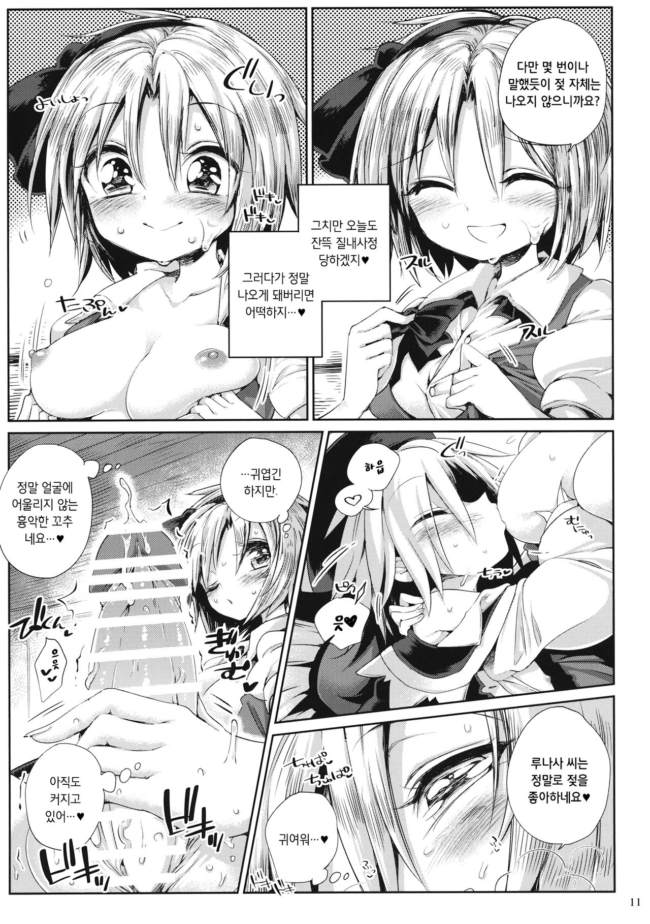 (Kouroumu 11) [Unmei no Ikasumi (Harusame)] Watashi no Sunny Berceuse (Touhou Project) [Korean] [ㄱㄷㅎ] 画像番号 10