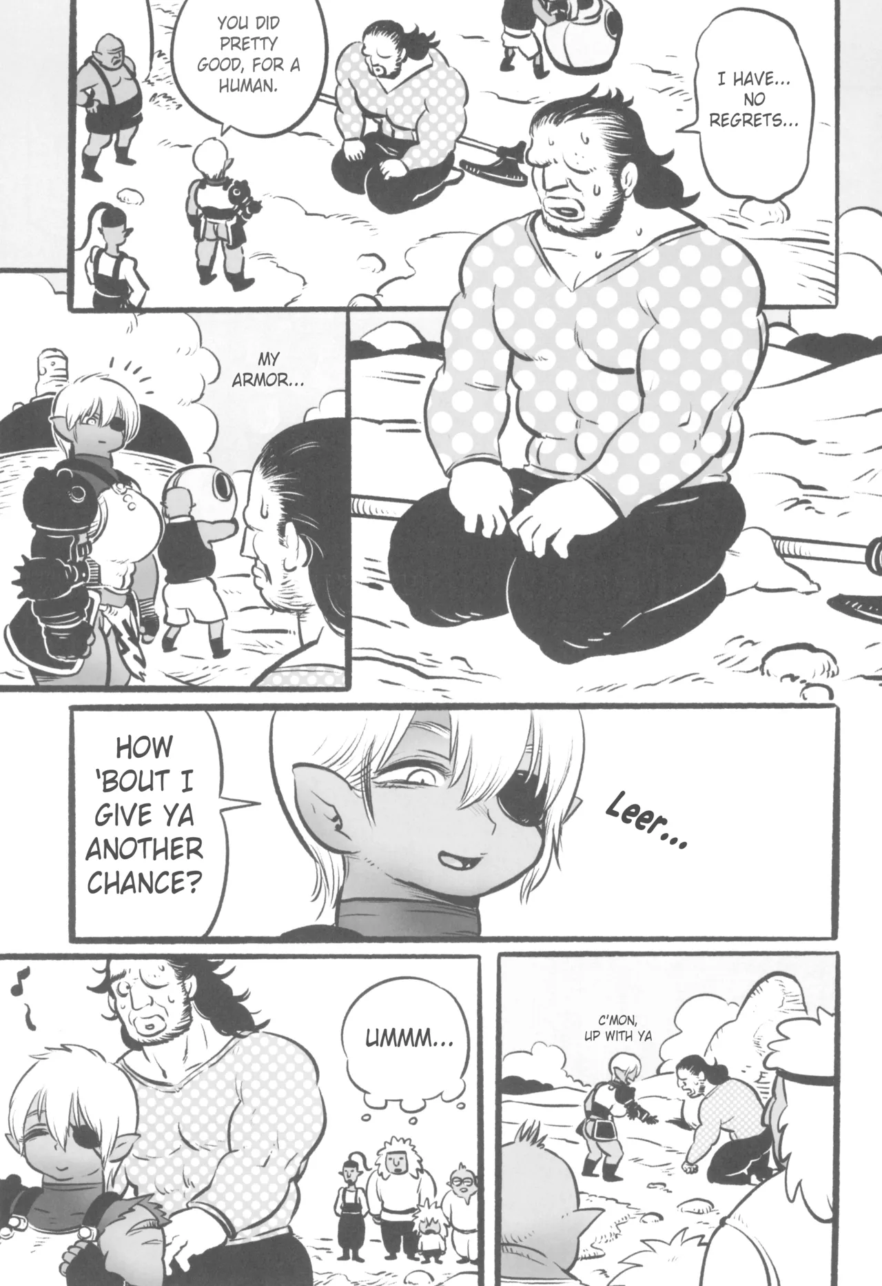 [Hiyori no seiyoku (Kawata Hiyori)] Orc no Senshi to Kizoku no Bocchan - The Orc Warrior and the Noble Boy [English] [Jashinslayer] 画像番号 7