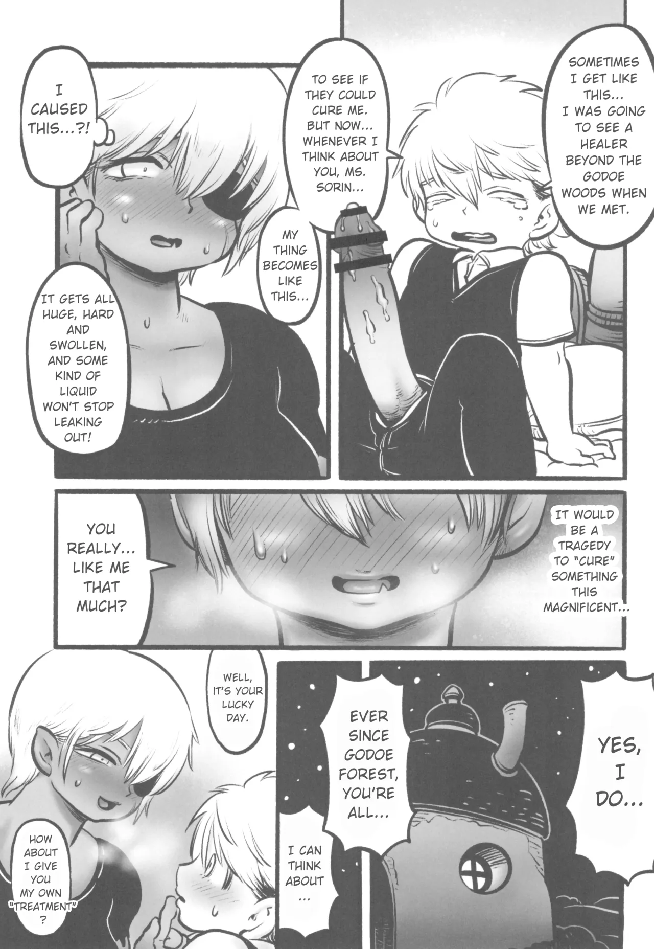 [Hiyori no seiyoku (Kawata Hiyori)] Orc no Senshi to Kizoku no Bocchan - The Orc Warrior and the Noble Boy [English] [Jashinslayer] 画像番号 18