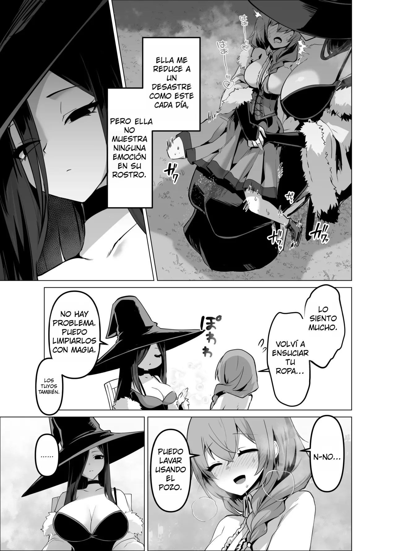 [HASHIOKI (Otemoto)] Oshishou-sama, Se~shi o Kudasai｜Maestra, Por Favor Concé~deme Tu Maná {Spanish} {EbisuTraslade - Winder} image number 13