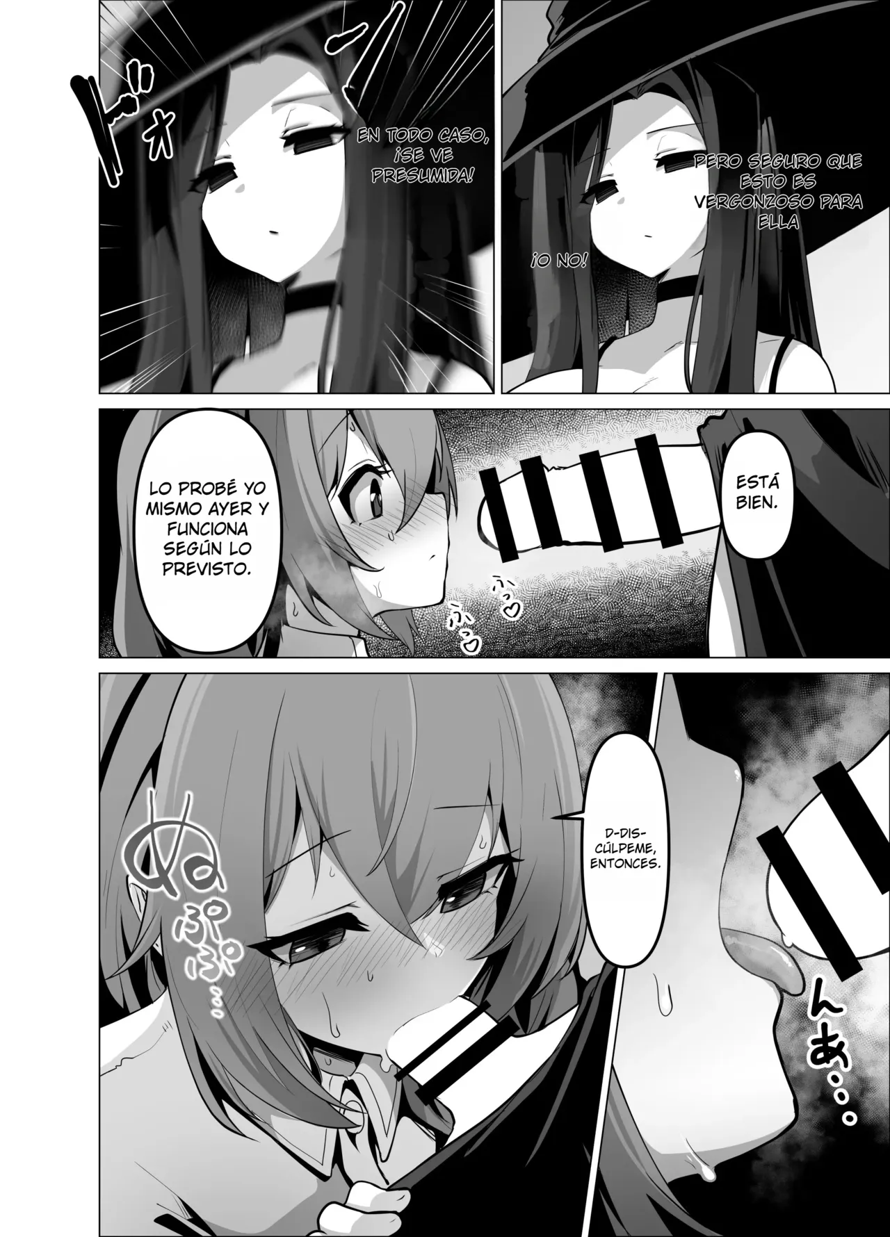 [HASHIOKI (Otemoto)] Oshishou-sama, Se~shi o Kudasai｜Maestra, Por Favor Concé~deme Tu Maná {Spanish} {EbisuTraslade - Winder} image number 20