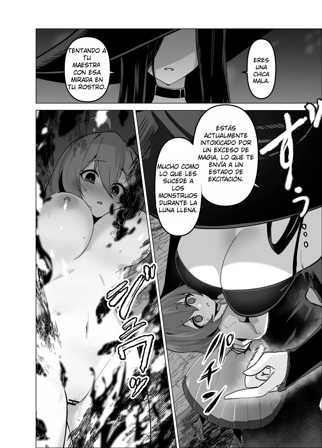 [HASHIOKI (Otemoto)] Oshishou-sama, Se~shi o Kudasai｜Maestra, Por Favor Concé~deme Tu Maná {Spanish} {EbisuTraslade - Winder} image number 32