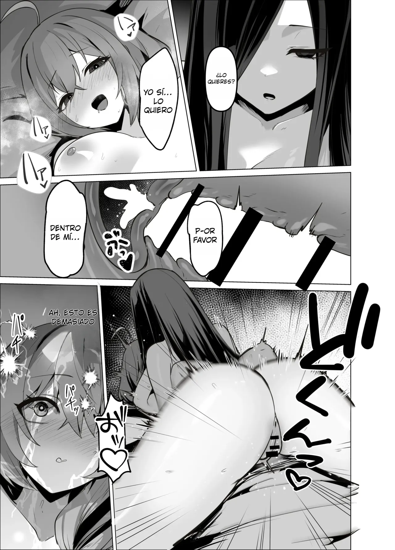 [HASHIOKI (Otemoto)] Oshishou-sama, Se~shi o Kudasai｜Maestra, Por Favor Concé~deme Tu Maná {Spanish} {EbisuTraslade - Winder} image number 43