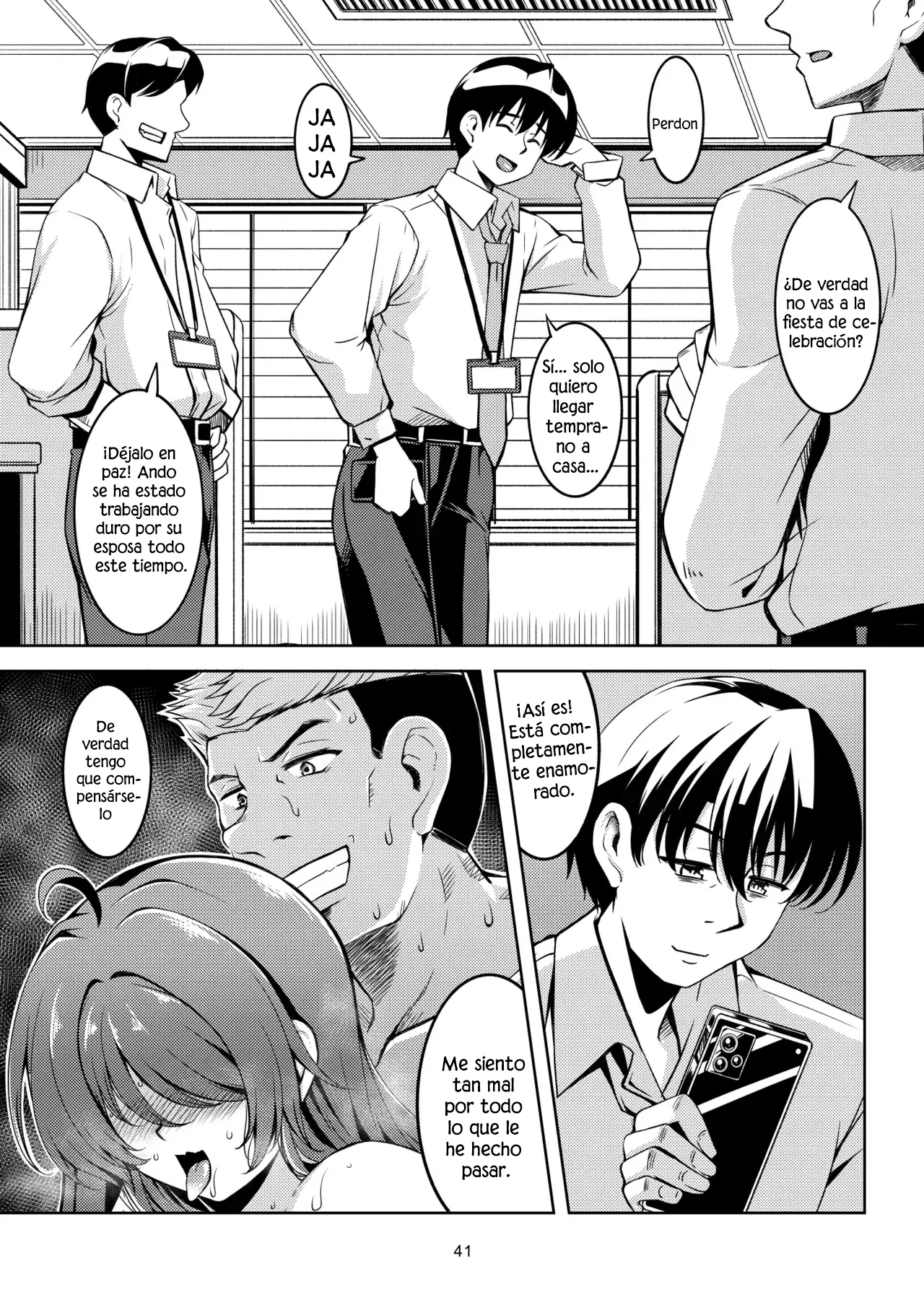 [WindArTeam (WindArt)] Hitozuma Ochi Yokkyuu Fuman no Wakazuma -Rika-｜La Caída de una Esposa Joven Casada Frustrada -Rika- [Spanish] [Elpis Eros Traduccion] [Digital] image number 45