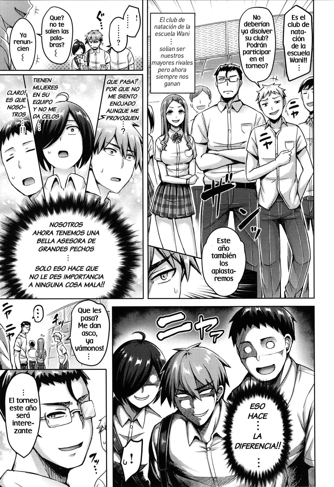 [Okumoto Yuuta] Oretachi ni wa Sensei ga Iru!! | Ya Tenemos Sensei!! (Pai Parade) [Spanish] [Digital] [Decensored] [Harenchi no Fansub] image number 7