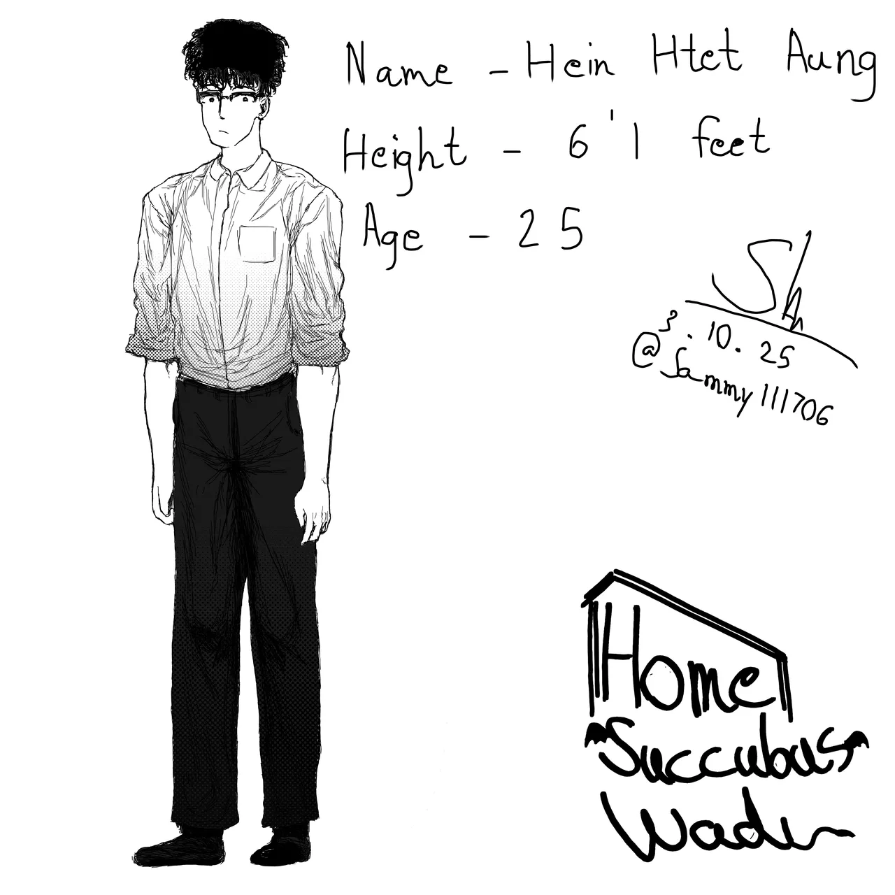 Home Succubus Wadi~ Chapter-3 Part-1 |BURMESE| 画像番号 36