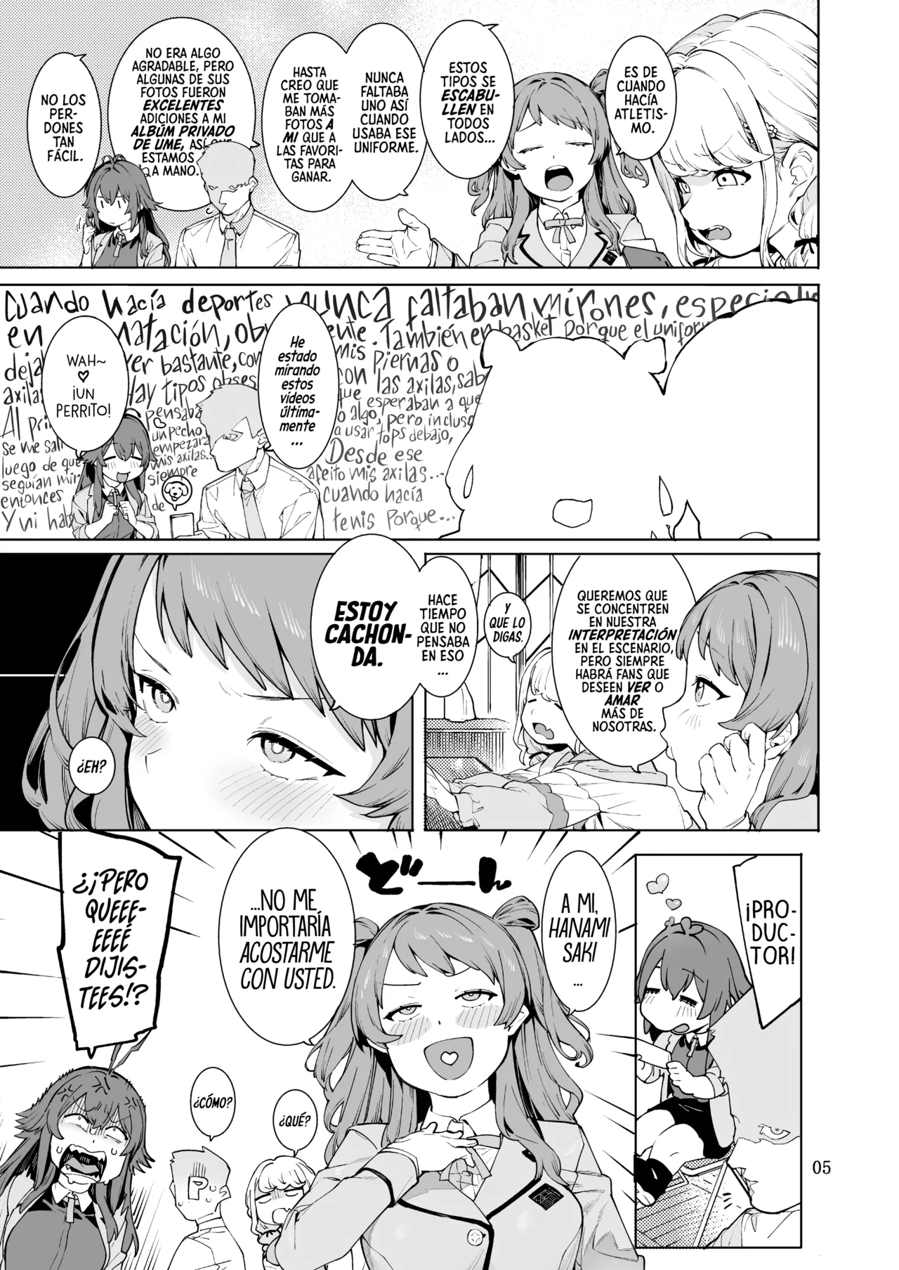 [DogStyle (Menea the Dog)] Hatsuboshi Cream Pie (GAKUEN iDOLM@STER) [Spanish] [Digital] image number 4