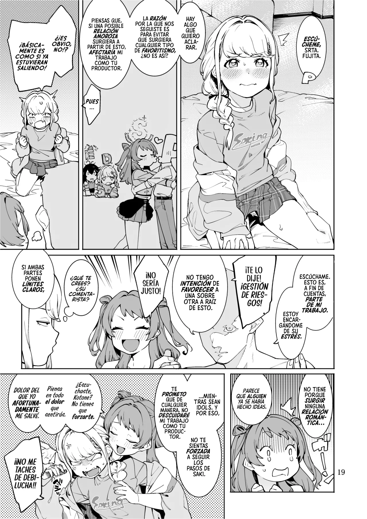 [DogStyle (Menea the Dog)] Hatsuboshi Cream Pie (GAKUEN iDOLM@STER) [Spanish] [Digital] image number 18