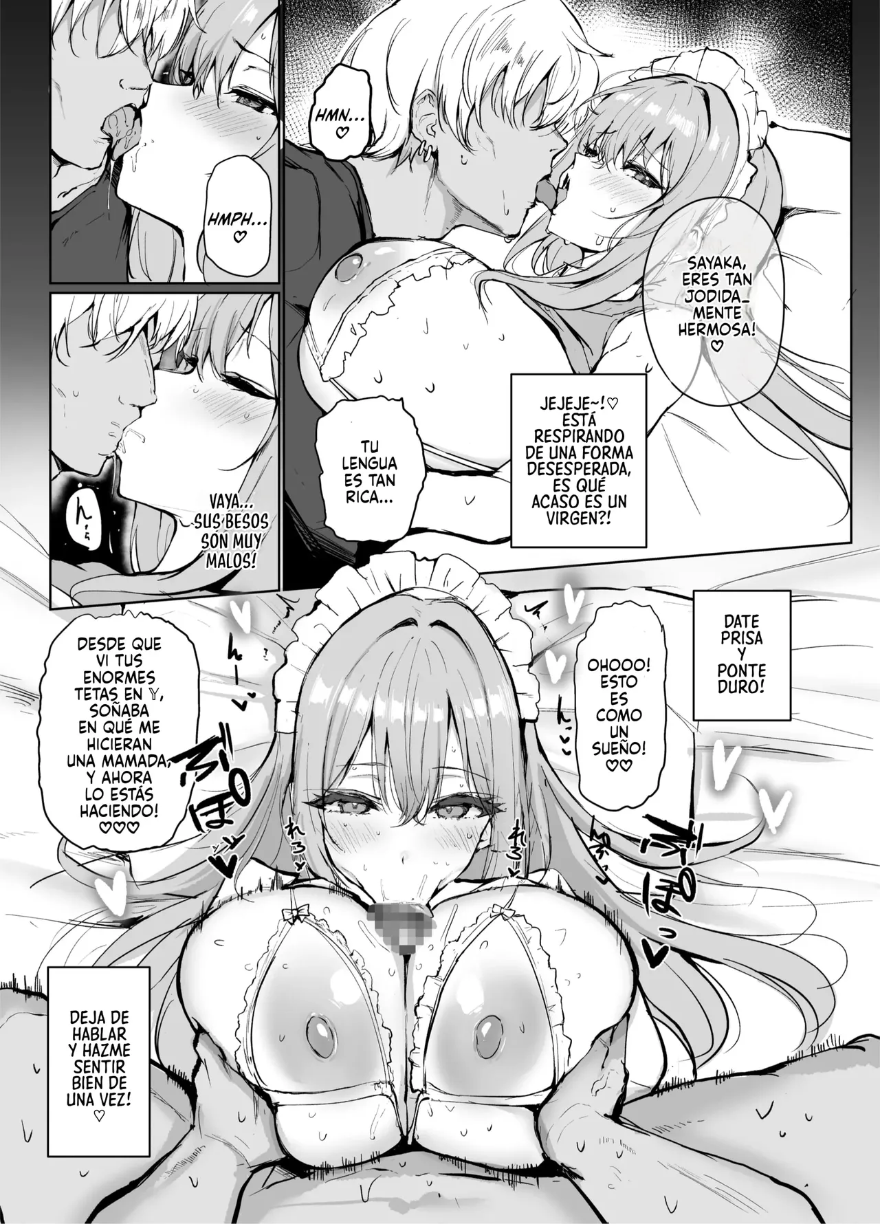 [Warabi Mochi Seisakujo (Koudera Sachi)] Ura Aka de Tsutta Otoko to Off-Pako suru no ga Yameraremasen｜No Puedo Dejar de Tener Sexo con los Chicos que Conozco en Mi Cuenta Secreta [Spanish] [P7Neko] [Digital] image number 7