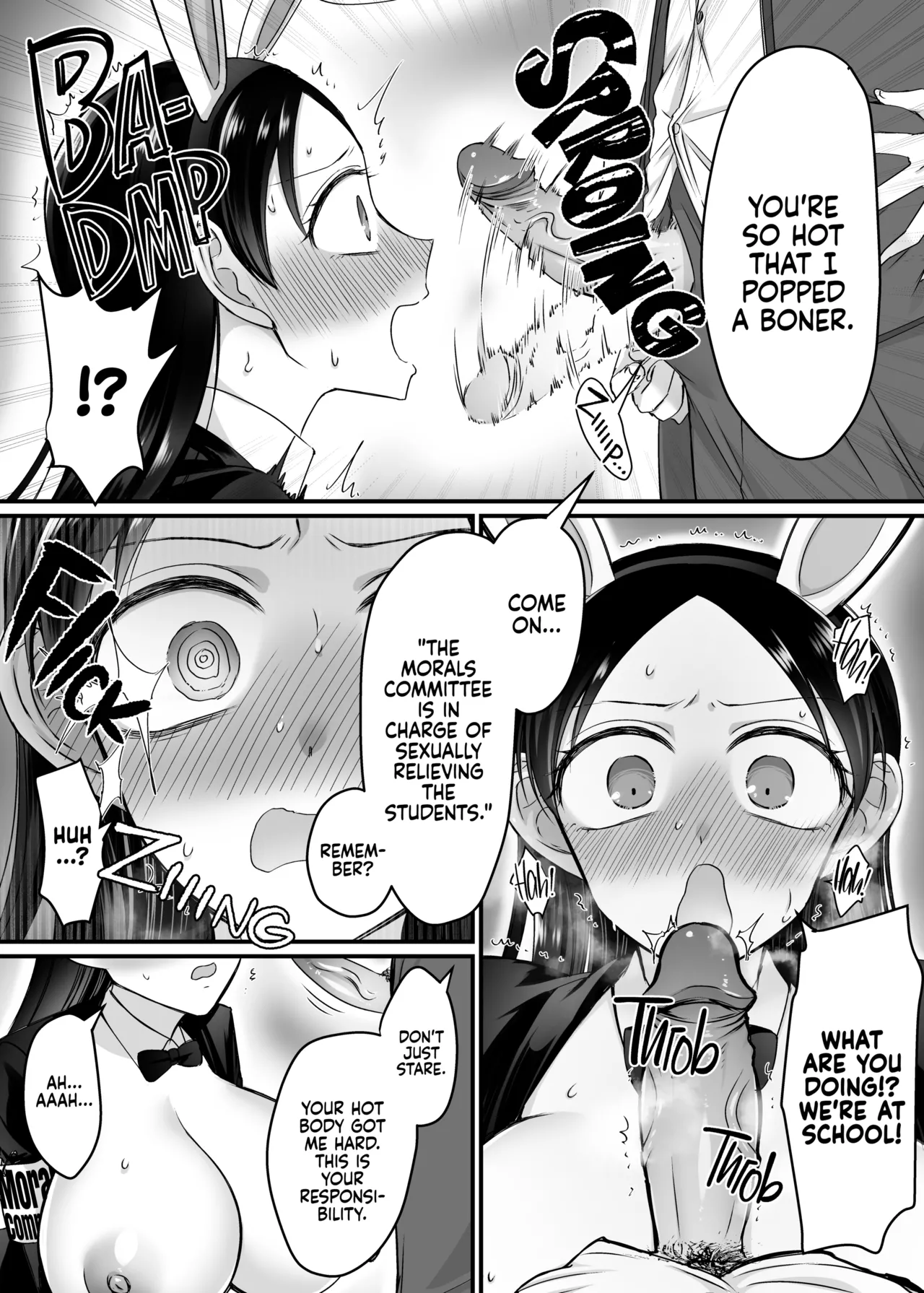 [Amulai Sweets Factory (HNZM)] The Morals Committee President Is a Bunny Girl [2D Market] [English] 이미지 번호 14
