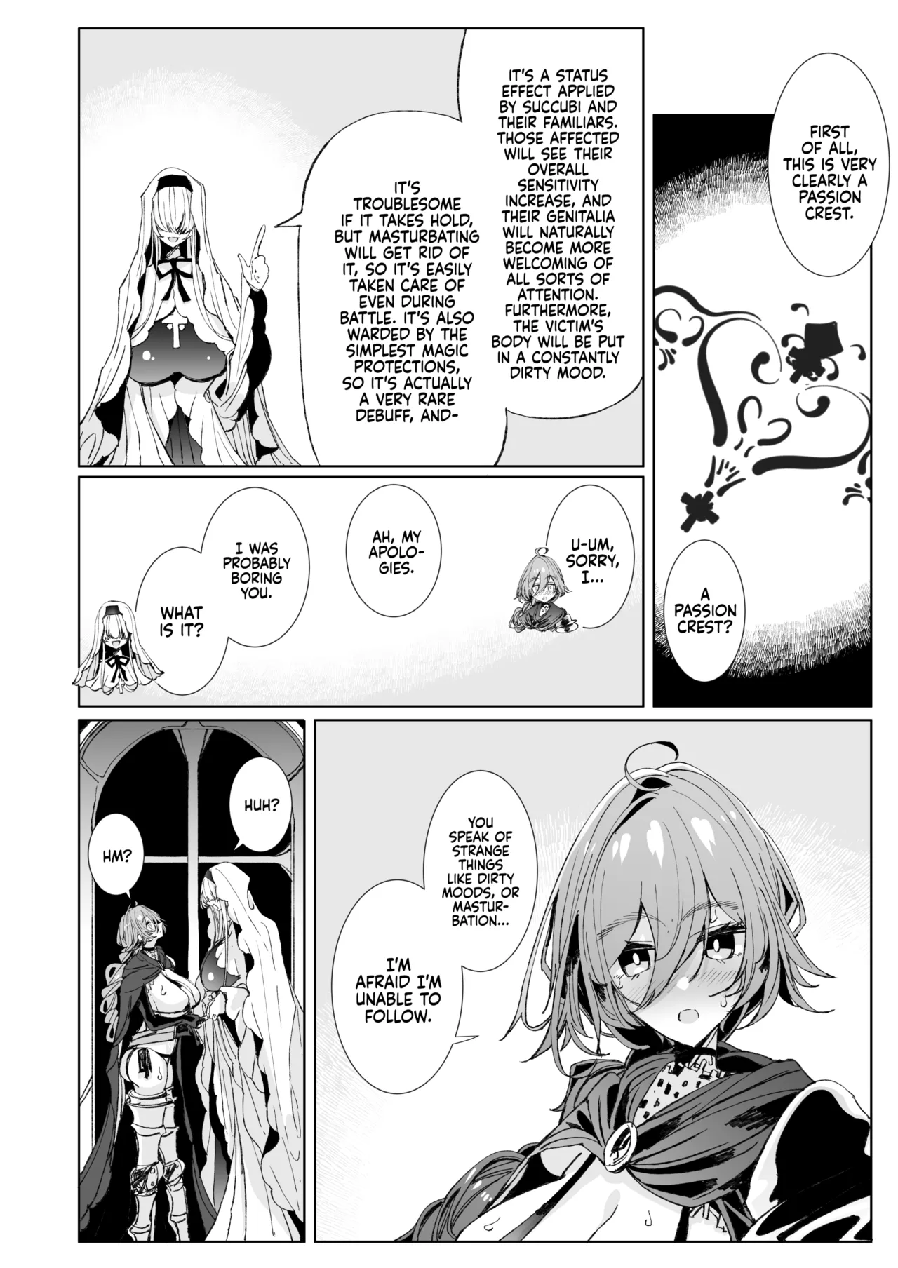 [Metronauts (Tsumetoro)] The Marked Oblivious Princess Knight and the Succubus Sister's All-You-Can-Eat Lesbian Oil Massage [2D Market] [English] image number 9