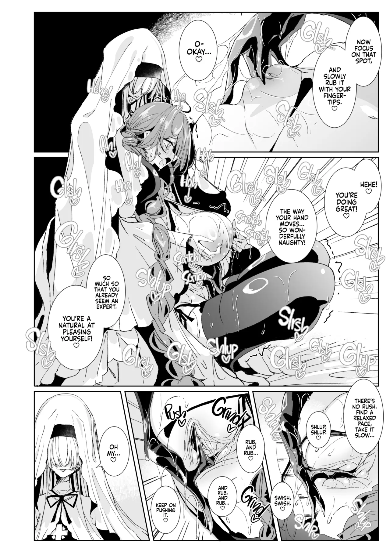 [Metronauts (Tsumetoro)] The Marked Oblivious Princess Knight and the Succubus Sister's All-You-Can-Eat Lesbian Oil Massage [2D Market] [English] image number 27