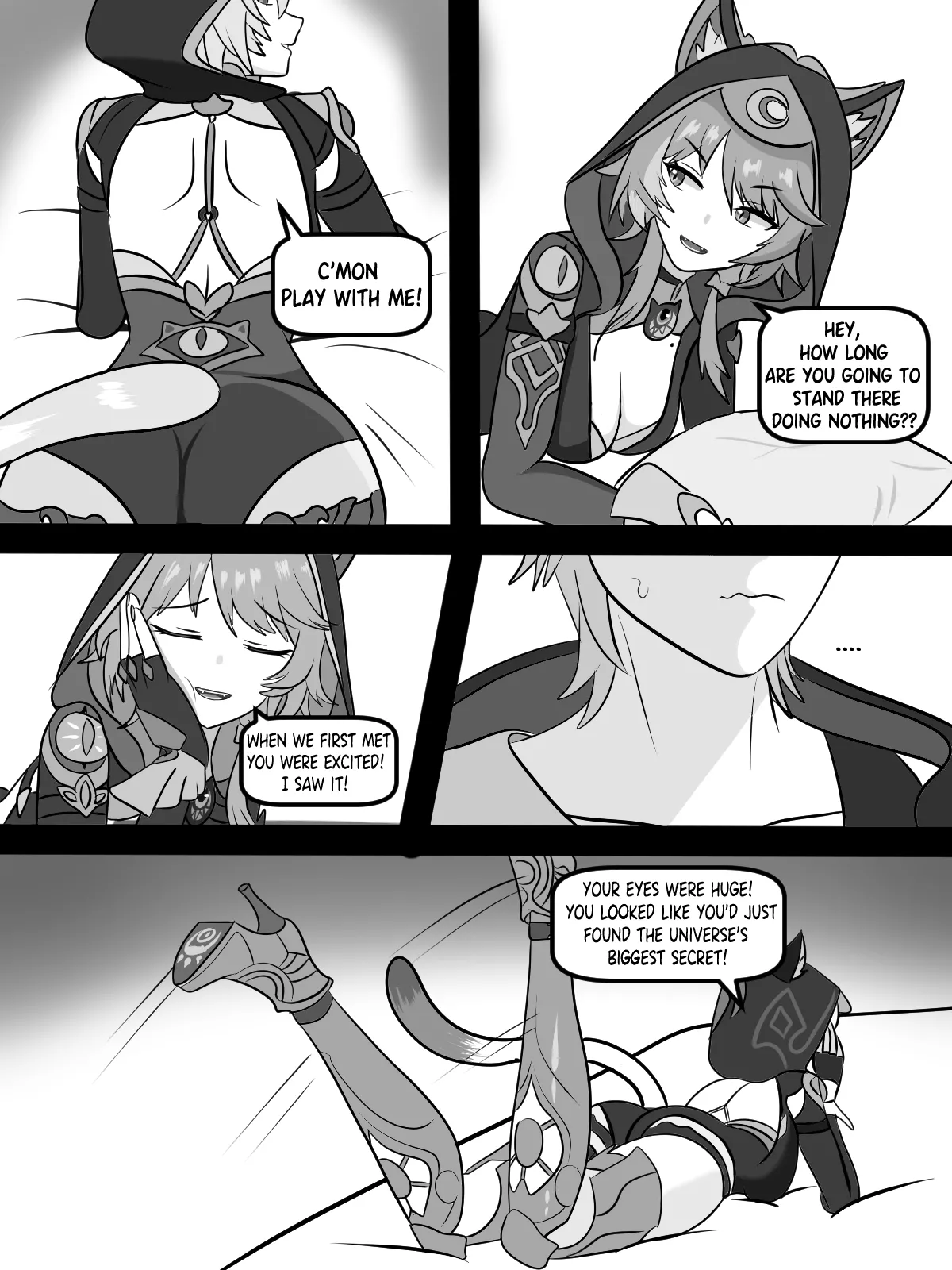 [Fatrucker31x] Cat under Blanket (Honkai: Star Rail) [English] 画像番号 2