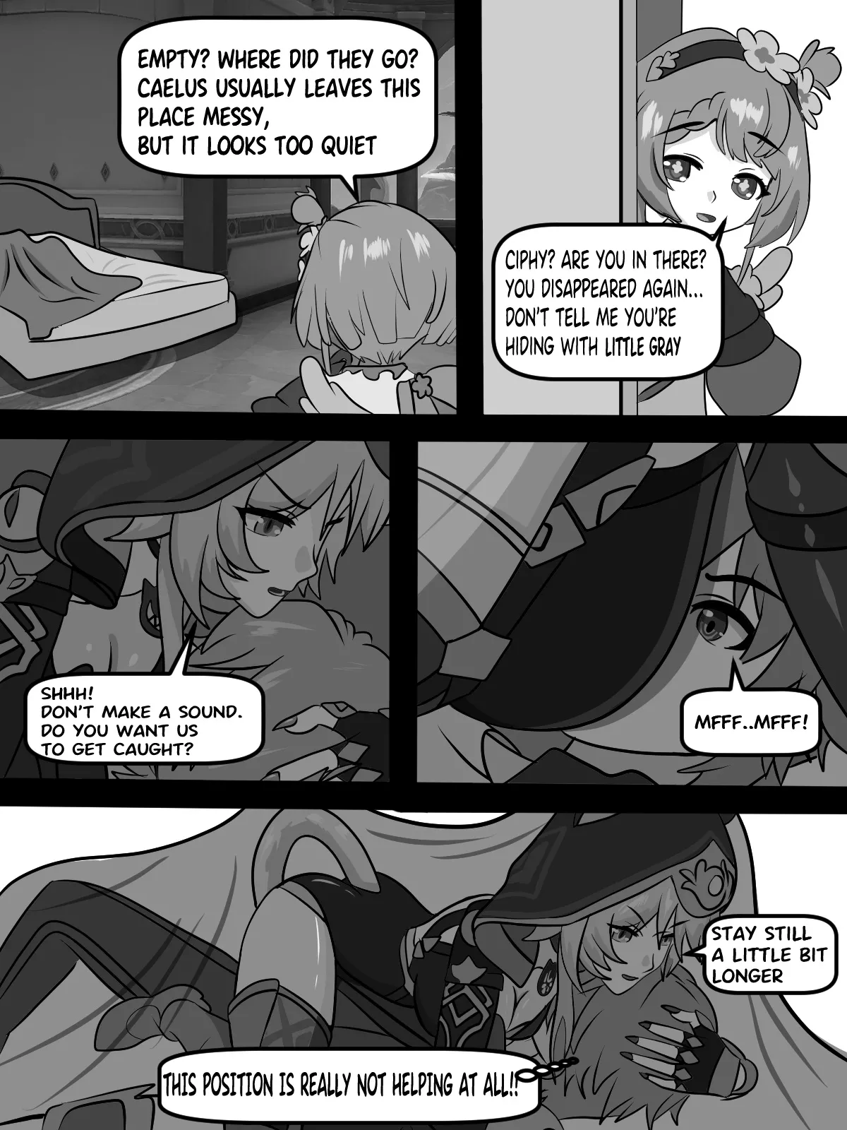 [Fatrucker31x] Cat under Blanket (Honkai: Star Rail) [English] 画像番号 4