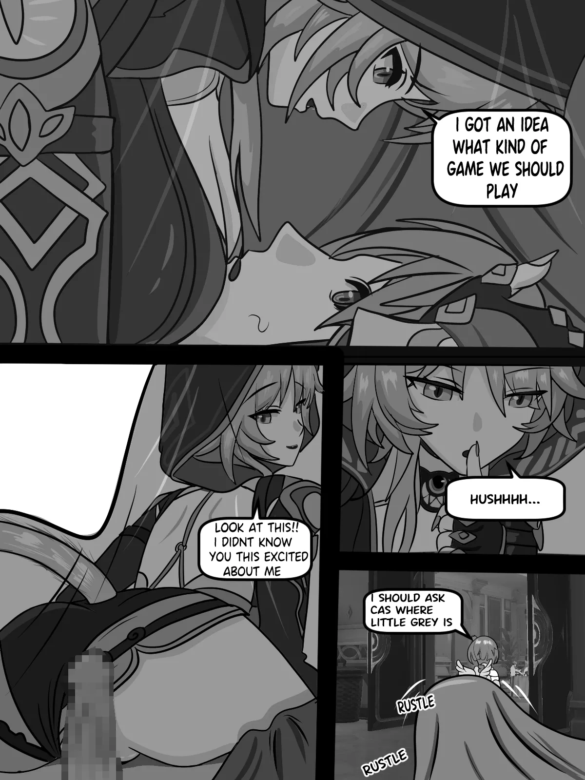 [Fatrucker31x] Cat under Blanket (Honkai: Star Rail) [English] 画像番号 6