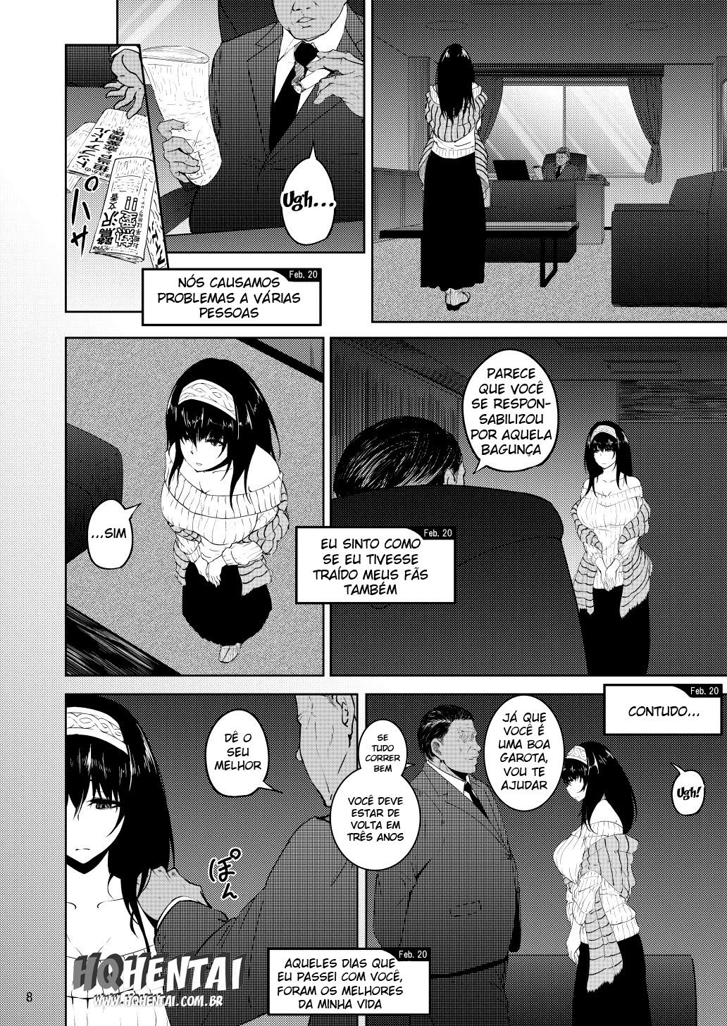 [Sobabu (Rasson)] FROM FUMIKA (THE IDOLM@STER CINDERELLA GIRLS) [Portuguese-BR] [Digital] numero di immagine  6