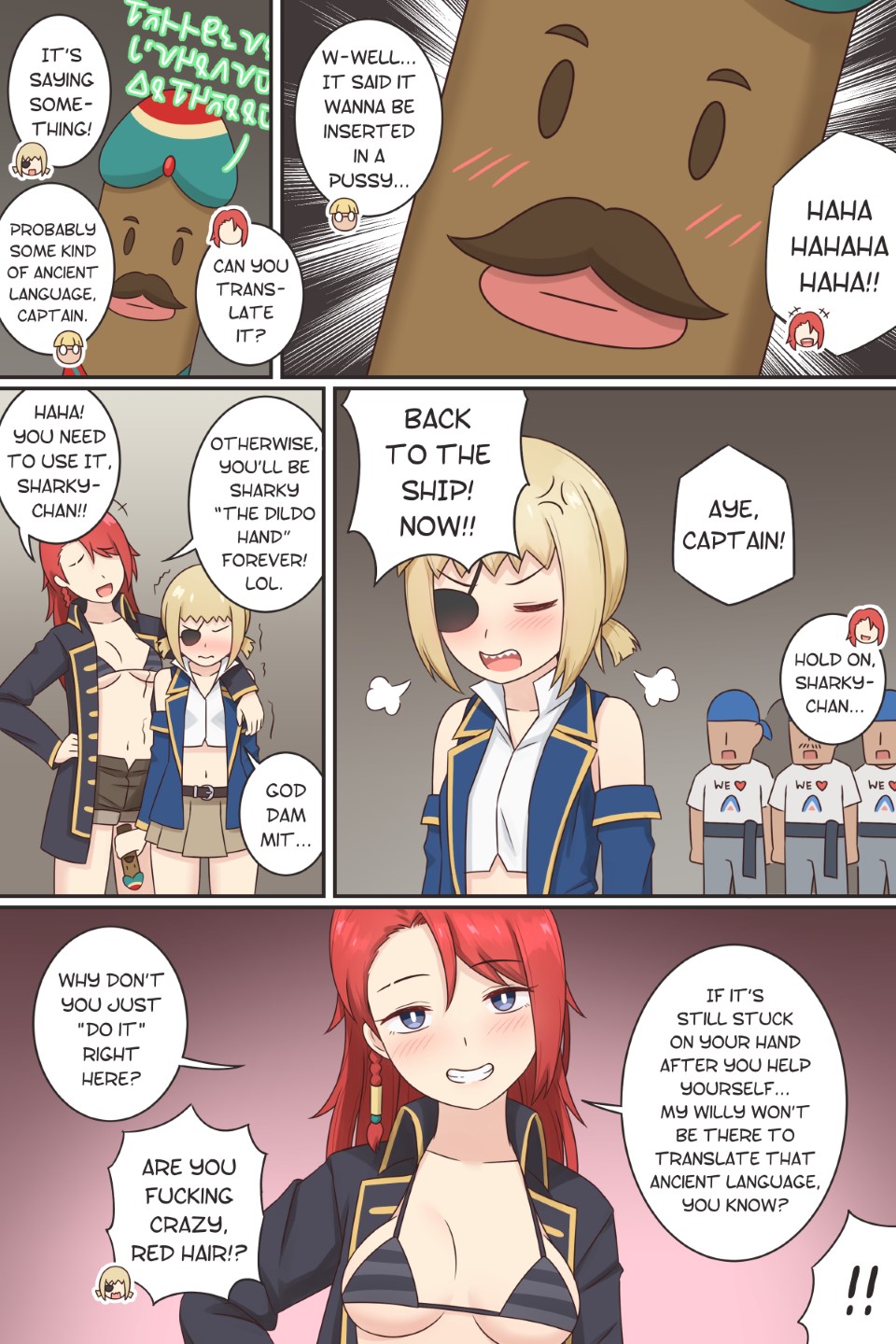 [RudySaki] Rowan the Red Hair: the Cursed Dildo image number 3