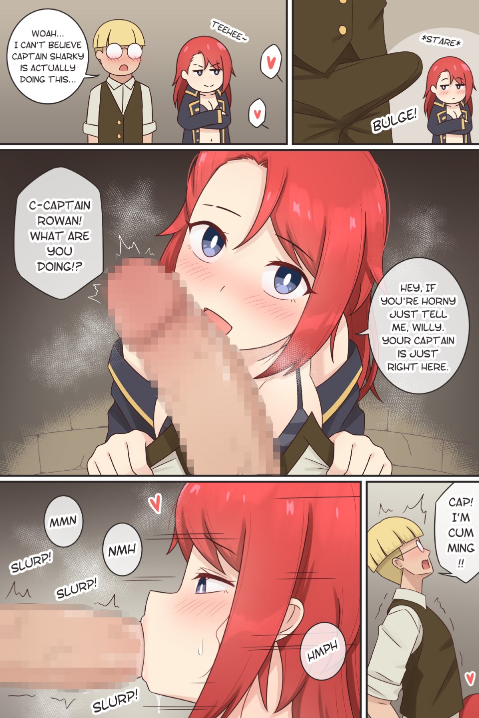 [RudySaki] Rowan the Red Hair: the Cursed Dildo image number 5