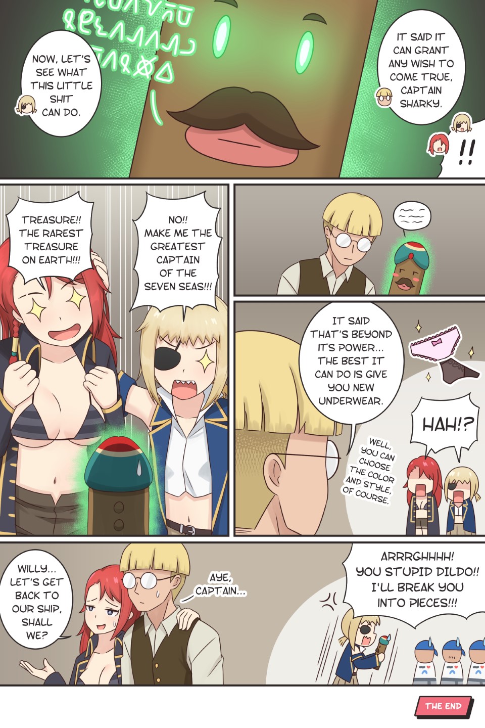 [RudySaki] Rowan the Red Hair: the Cursed Dildo image number 10