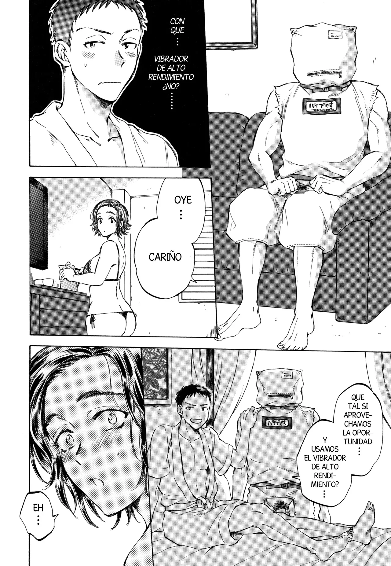 [Sabusuka] Fukuro Otoko Futatabi | El Tipo de la Bolsa Regresa [Spanish] [Digital] [Harenchi no Fansub] image number 10