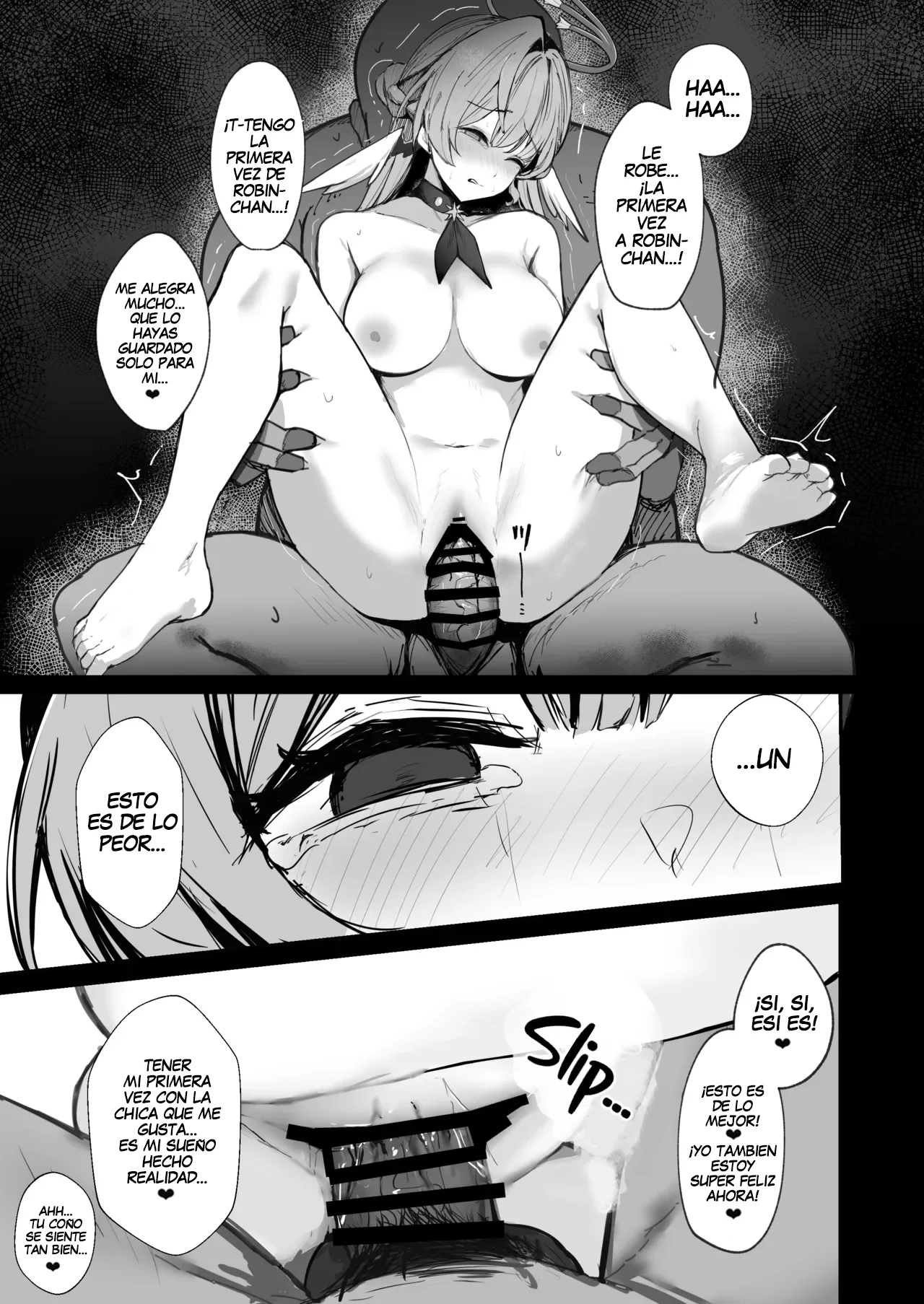 [MeichougiJuku (Tokiba)] Boku dake no Uta Hime - Only My Robin｜Mi Propia Diva Persolal - Sólo Mi Robin (Honkai׃ Star Rail) [Spanish] [Erwin Pry] [Digital] 图片编号 8