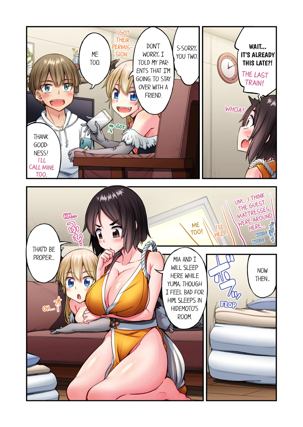 [Toyo] Asoko Araiya no Oshigoto ~Kataomoichuu no Aitsu to Onnayu de~ | Traditional Job of Washing Girl's Body Volume 24-25 [English] [Decensored] [Ongoing] 이미지 번호 90