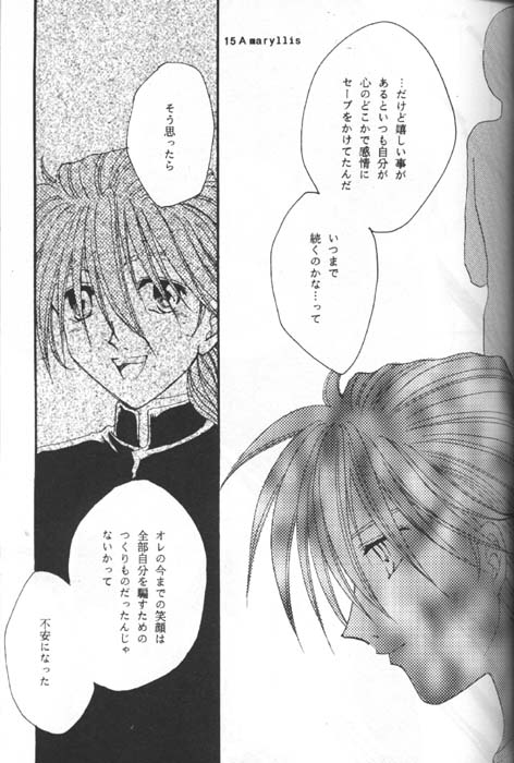 [Youkai Club (Hazuki Younosuke)] Amaryllis (Gundam Wing) 图片编号 13