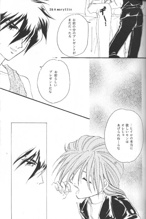 [Youkai Club (Hazuki Younosuke)] Amaryllis (Gundam Wing) 图片编号 27