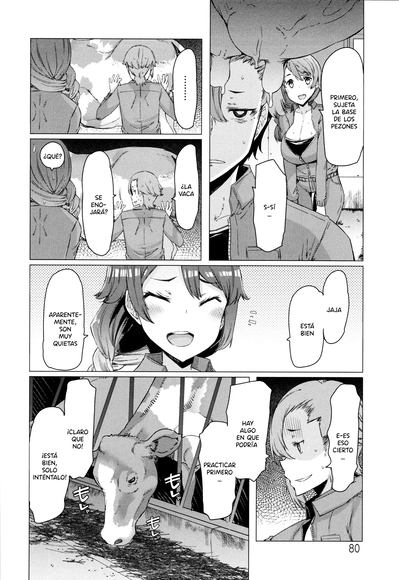 [EBA] Hitozuma ga Ero Sugite Shigoto ni Naranai! Ch. 1-8 [Spanish] =EES= & [Vanilla Sweet Scans] image number 82